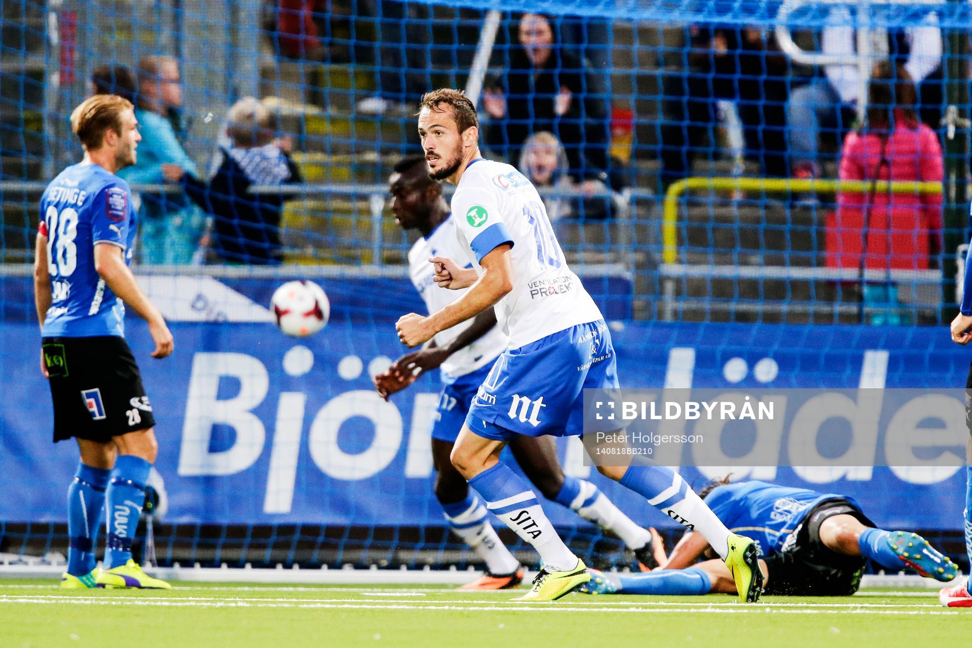 Norrköpings Emir Kujovic jublar