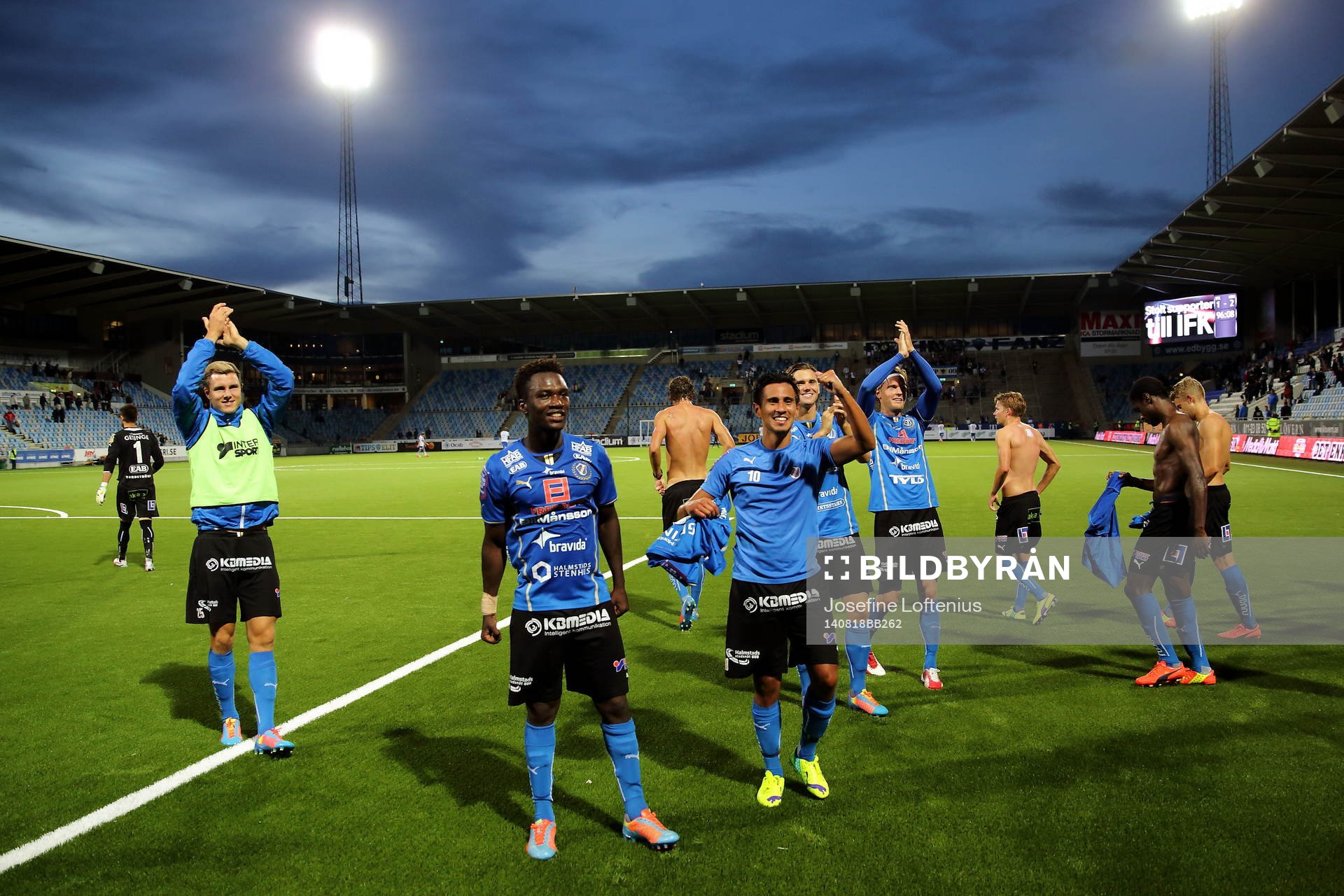 Halmstad tackar sina supportrar