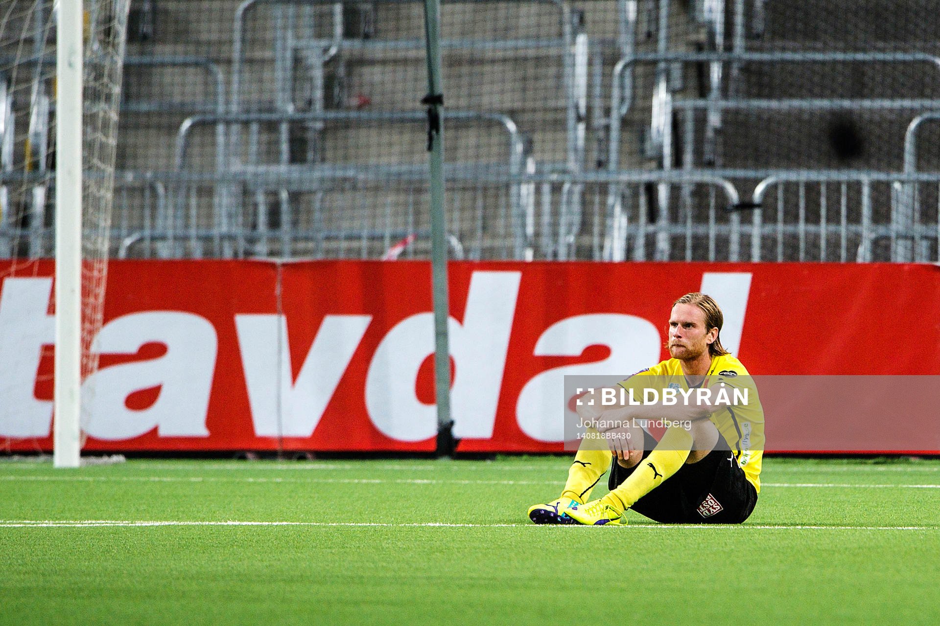 Mjällbys Gudmann Thorisson deppar fotbollsmatchen i