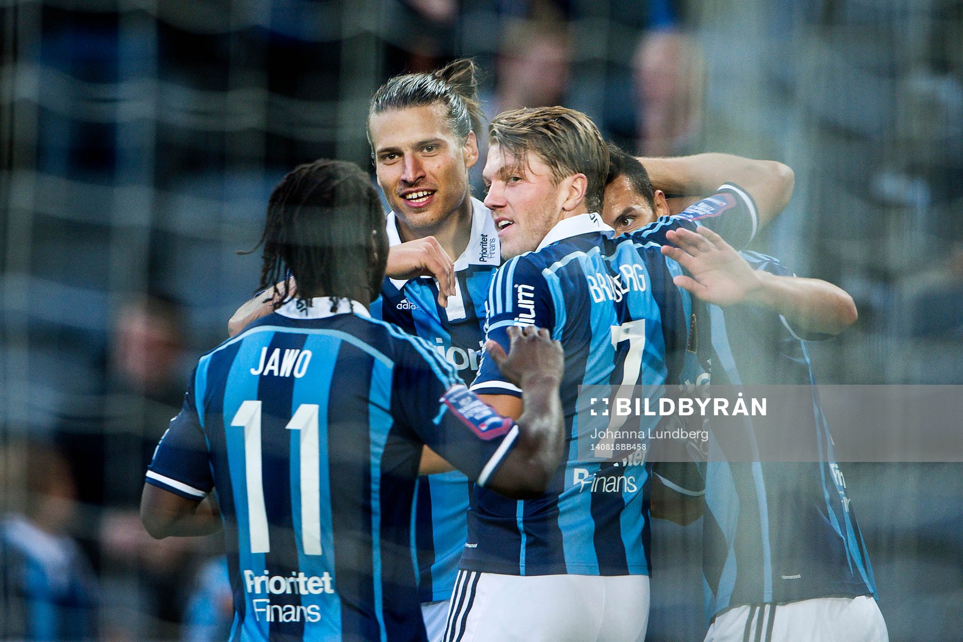Djurgårdens Aleksandar Prijovic jublar