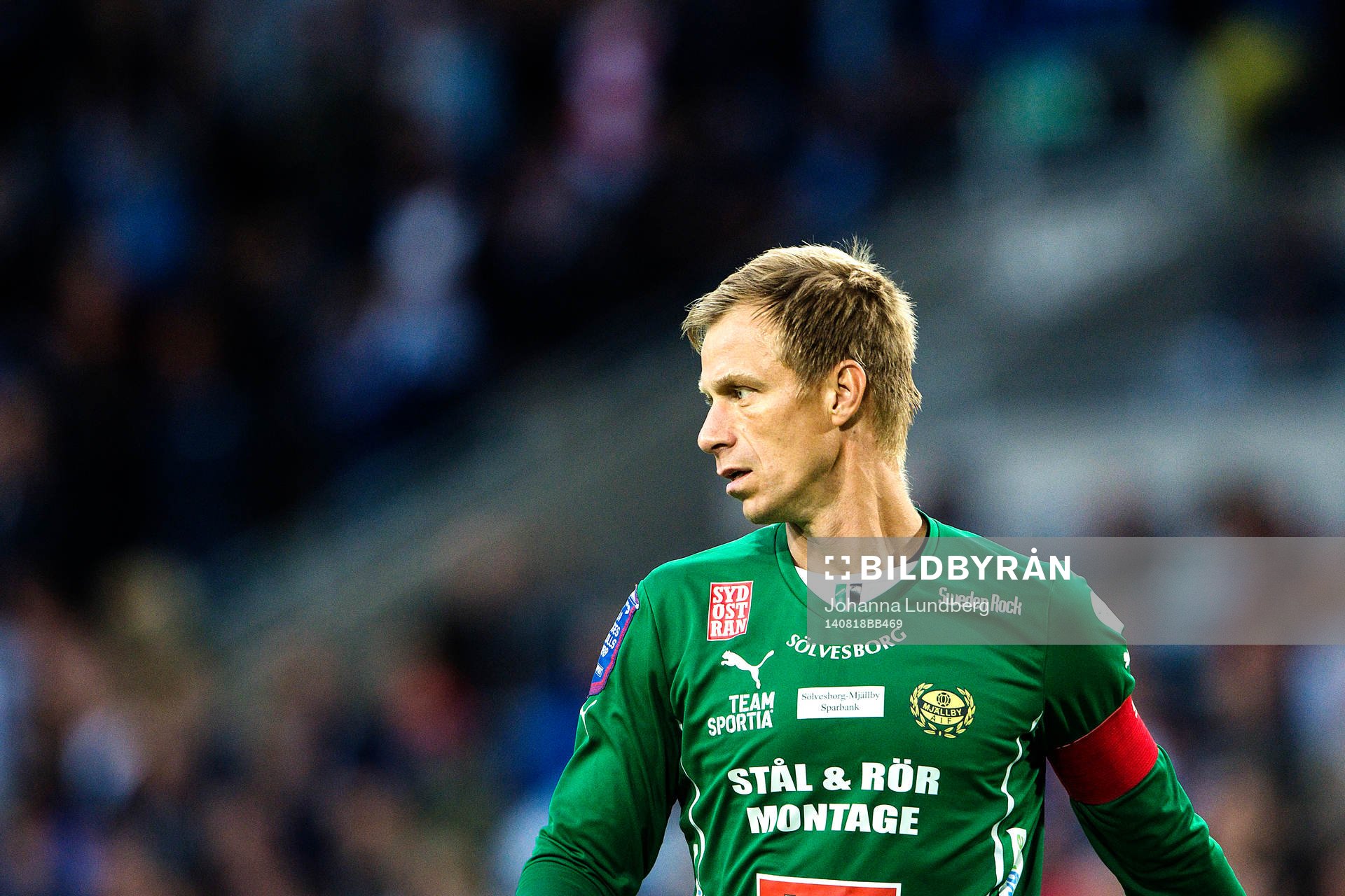 Mjällbys målvakt Mattias Asper