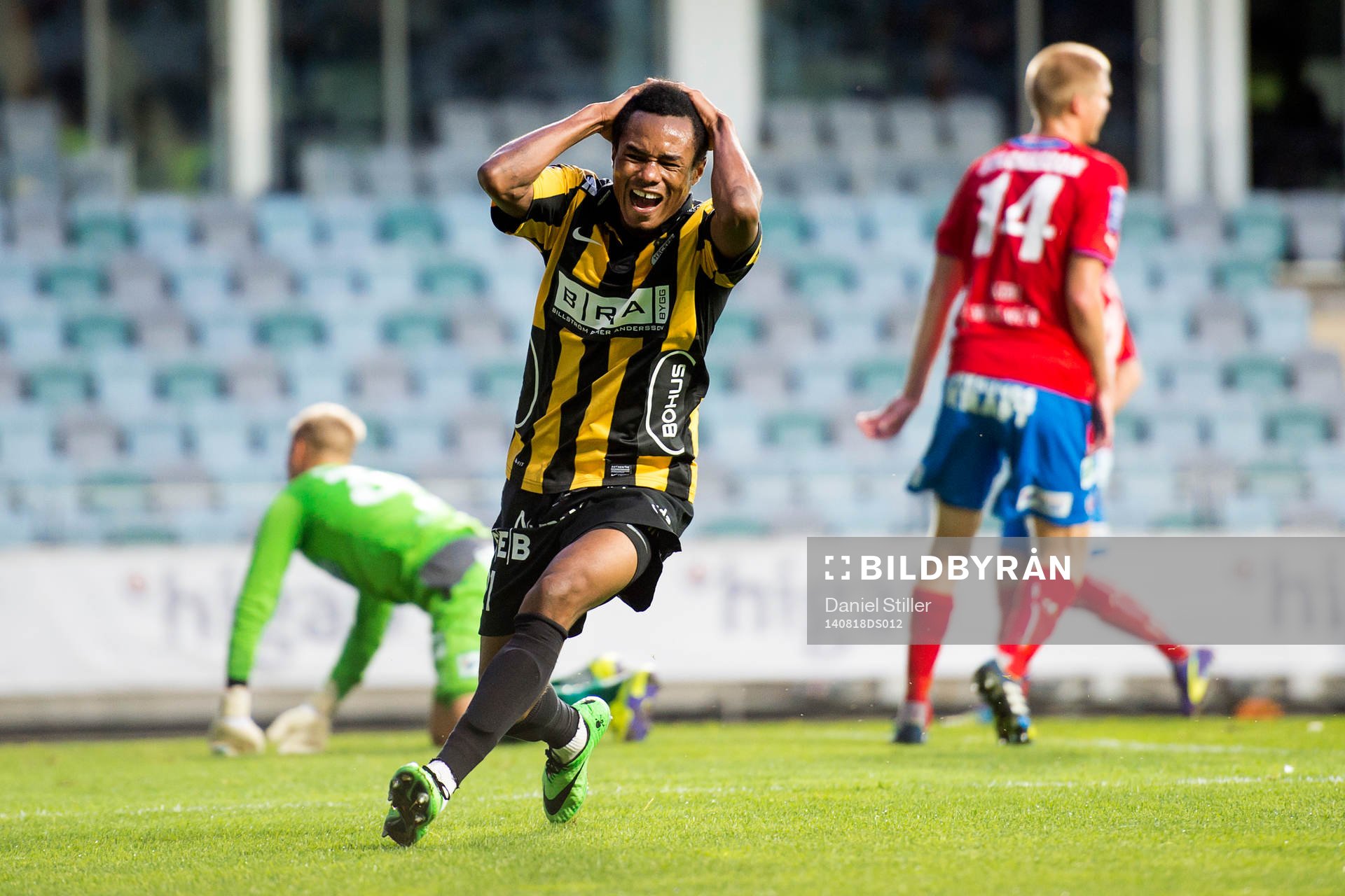 Häckens Nasiru Mohammed deppar