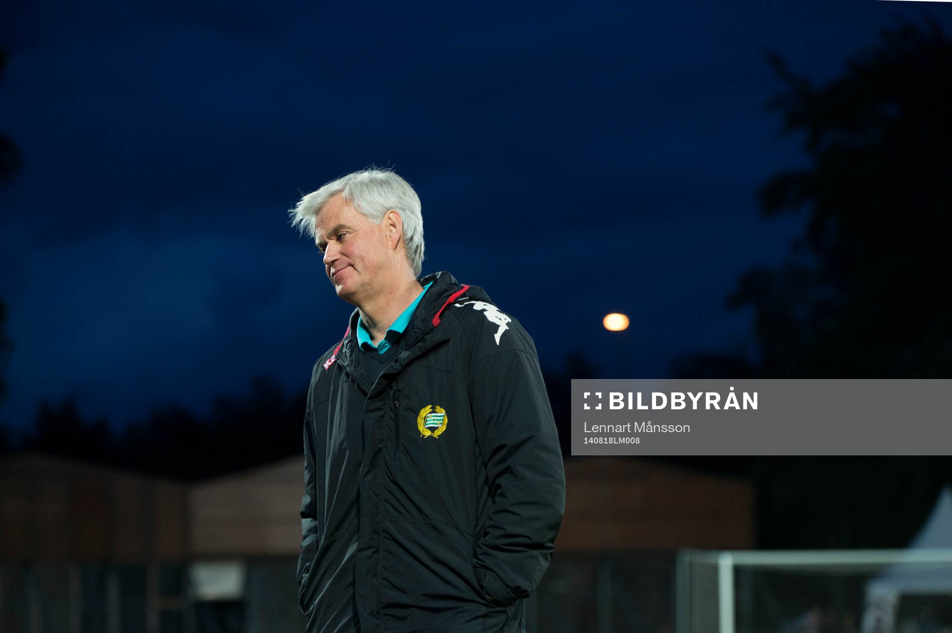 Hammarbys tränare Nanne Bergstrand deppar