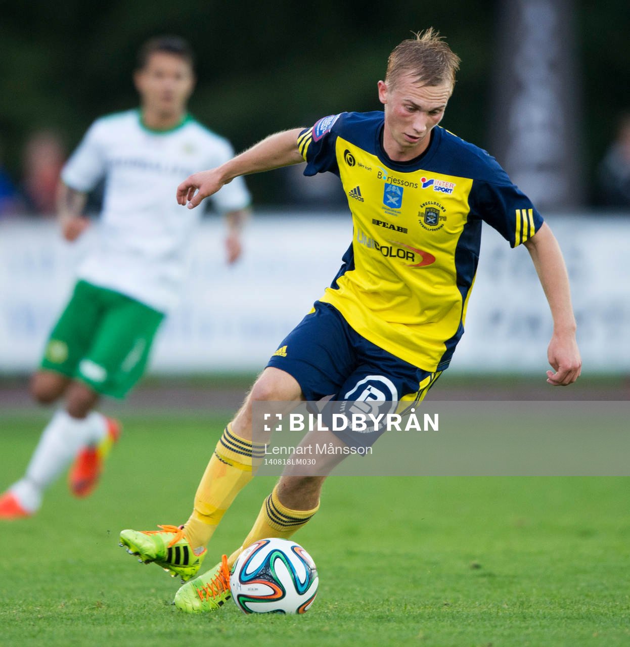 Ängelholms Albin Nilsson matchen i Superettan mellan