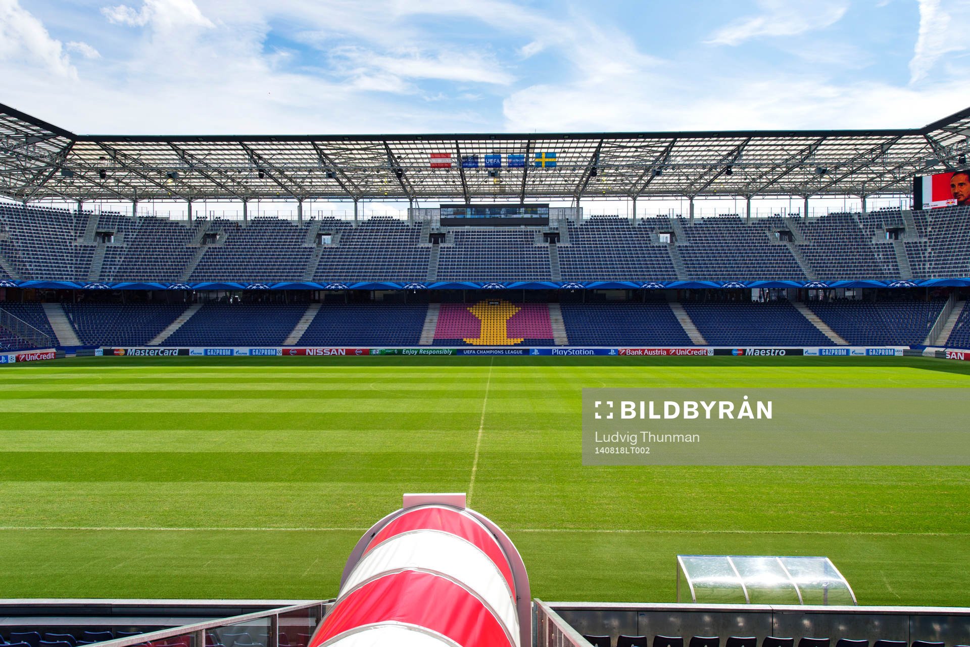 Översiktsbild över Red Bull Arena