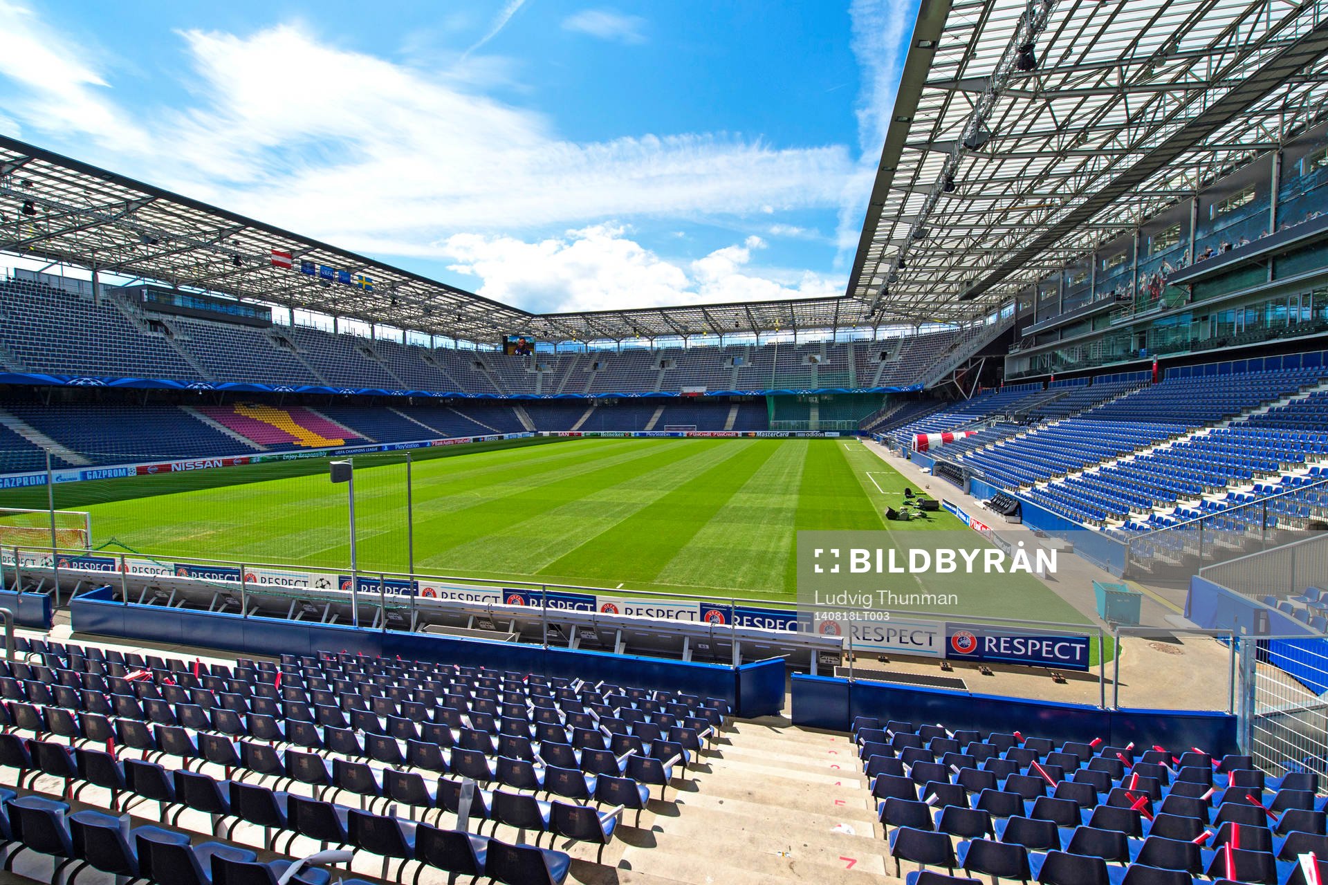 Översiktsbild över Red Bull Arena