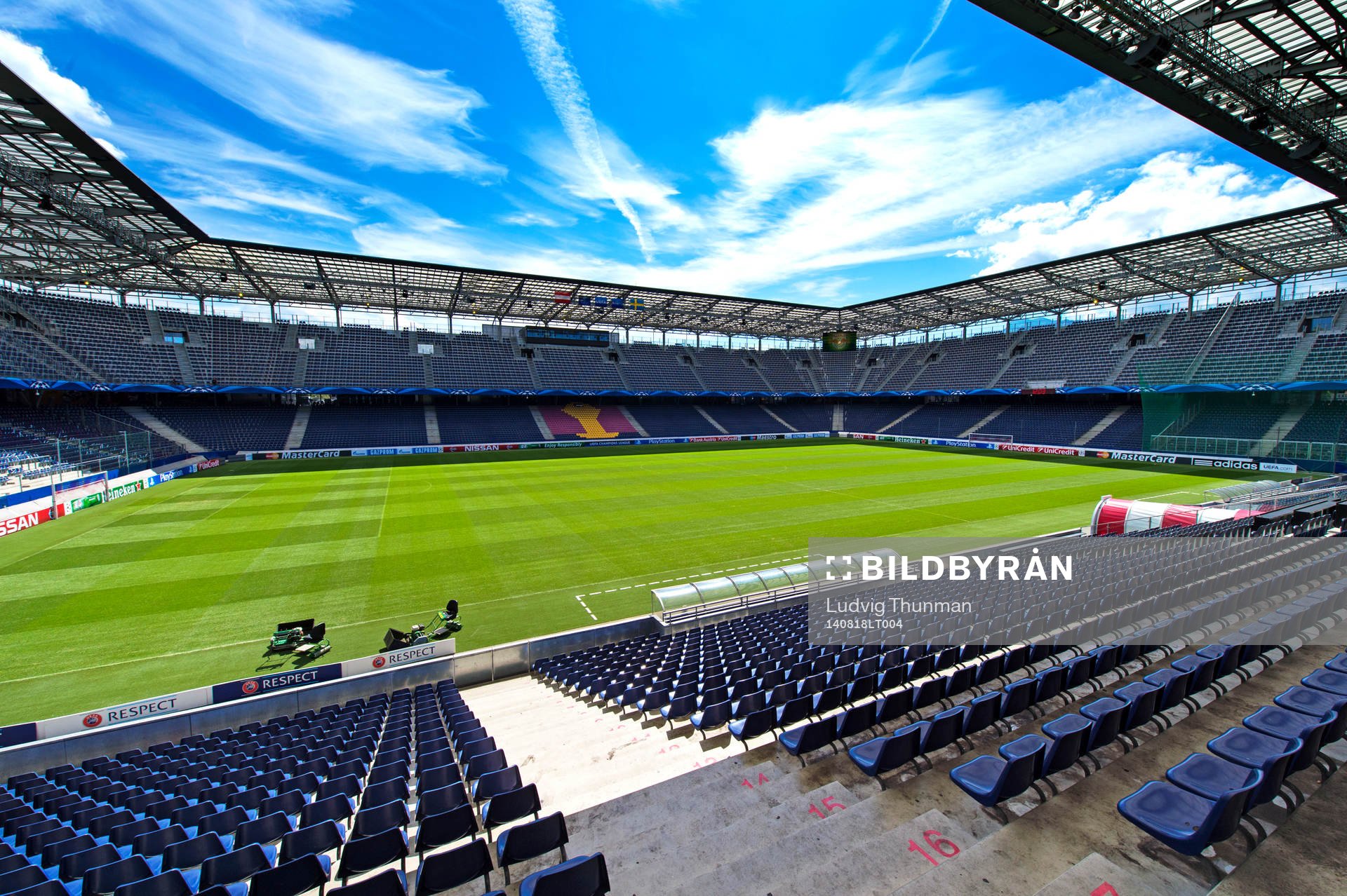 Översiktsbild över Red Bull Arena
