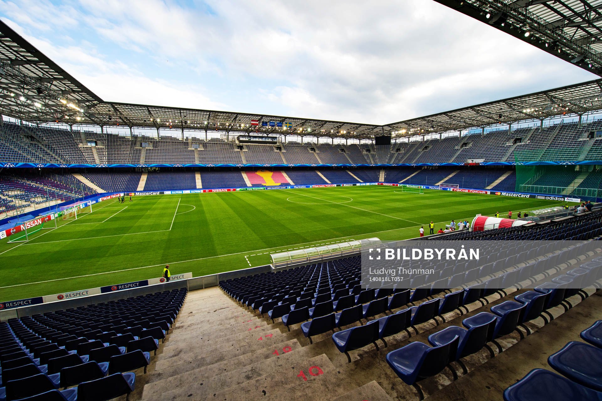 Översiktsbild över Red Bull Arena