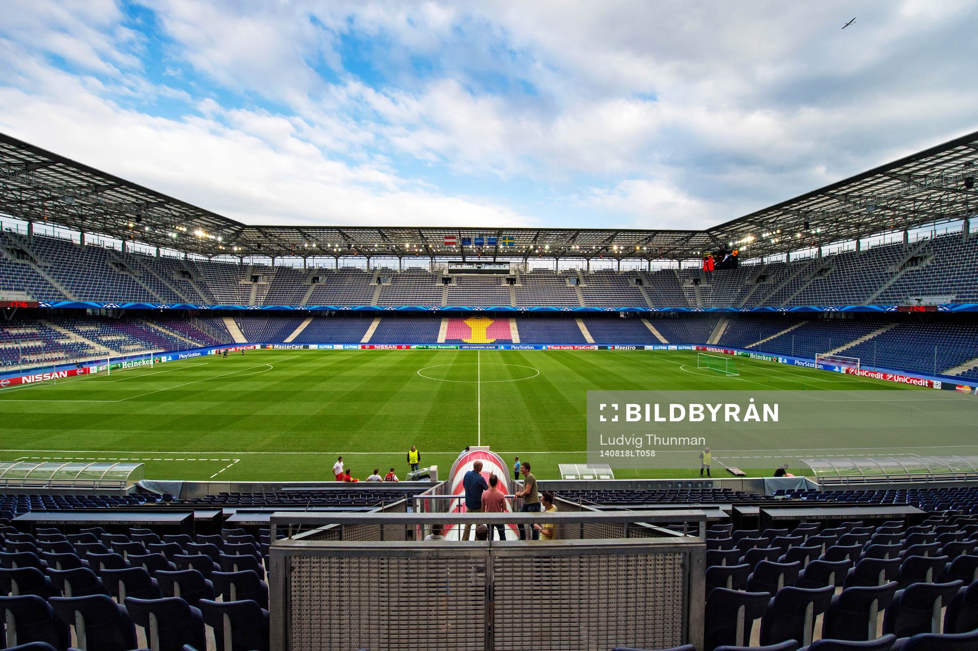 Översiktsbild över Red Bull Arena