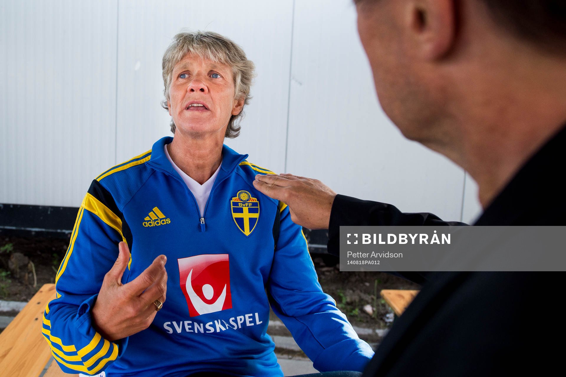 Sveriges förbundskapten Pia Sundhage