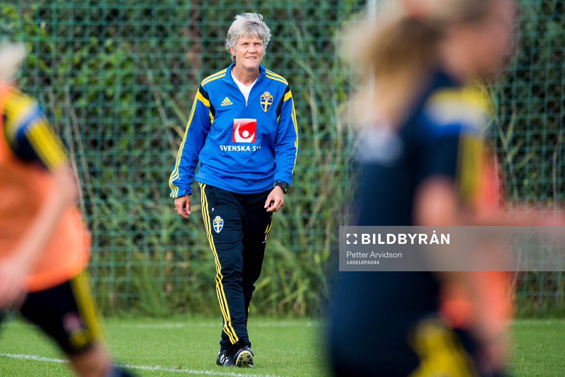 Sveriges förbundskapten Pia Sundhage
