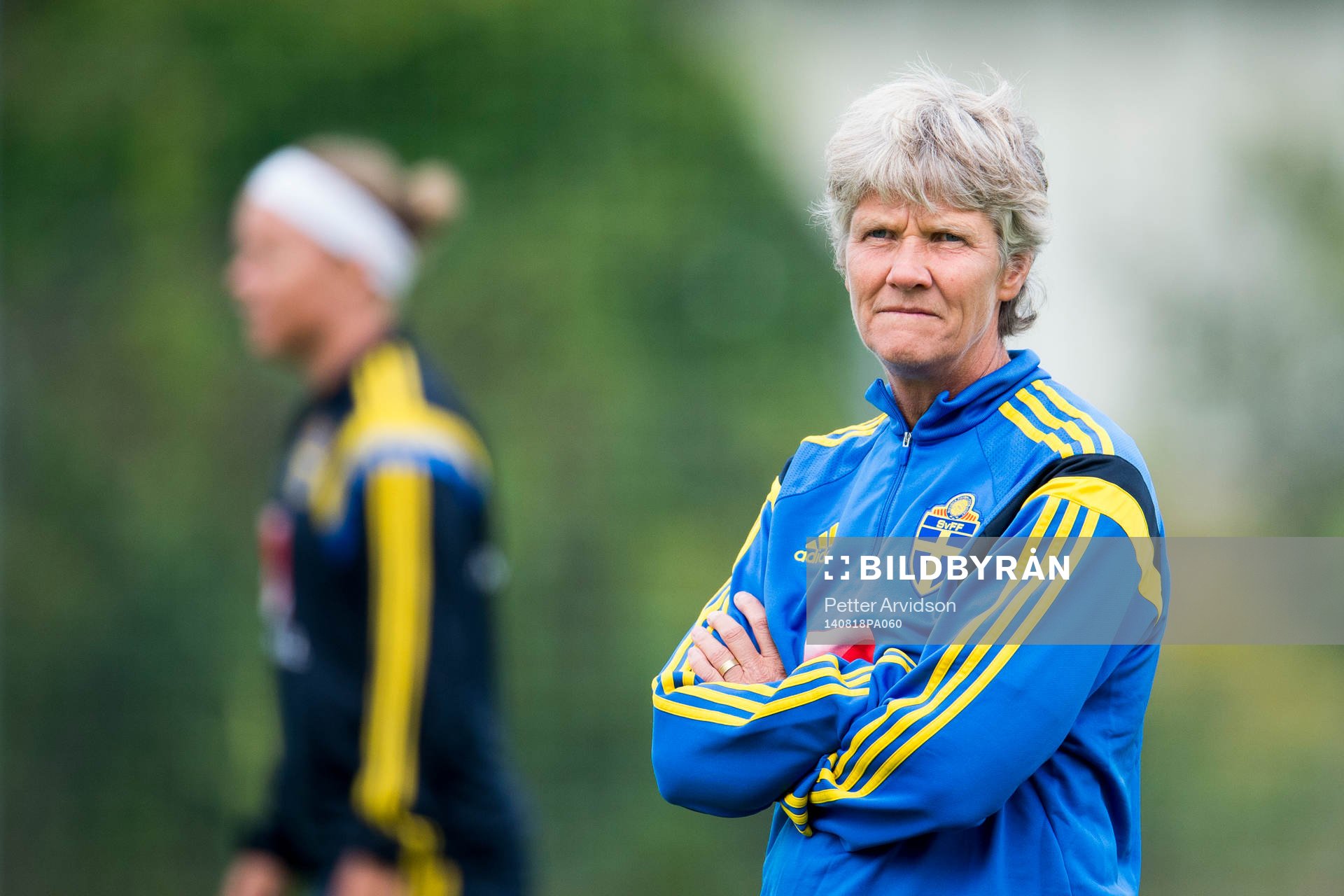 Sveriges förbundskapten Pia Sundhage