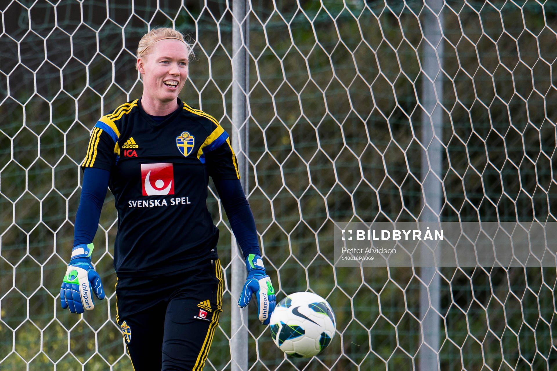 Sveriges målvakt Hedvig Lindahl