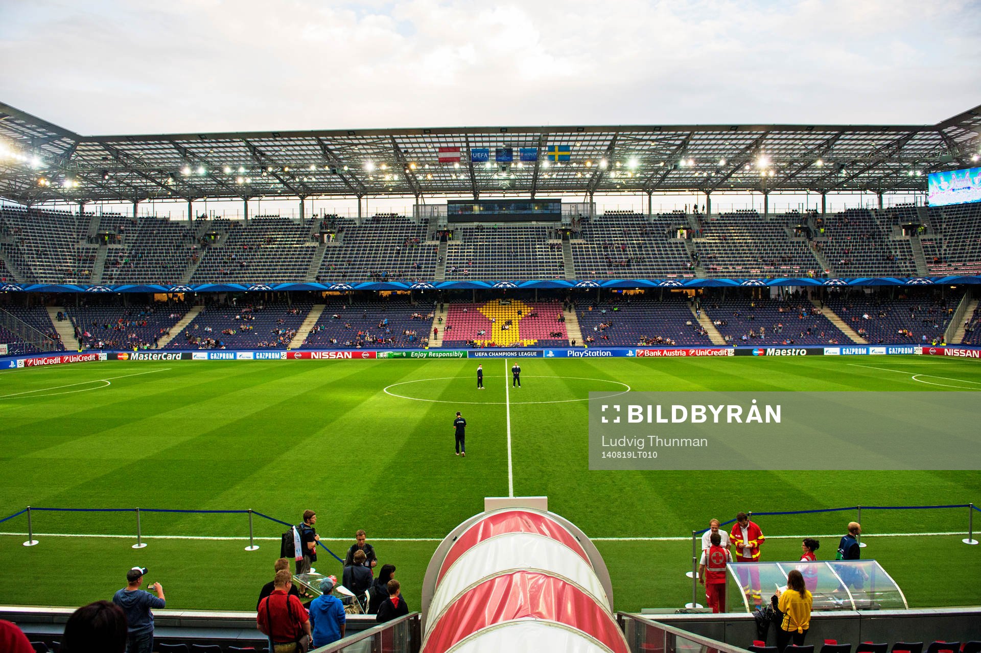 Översiktsbild över Red Bull Arena