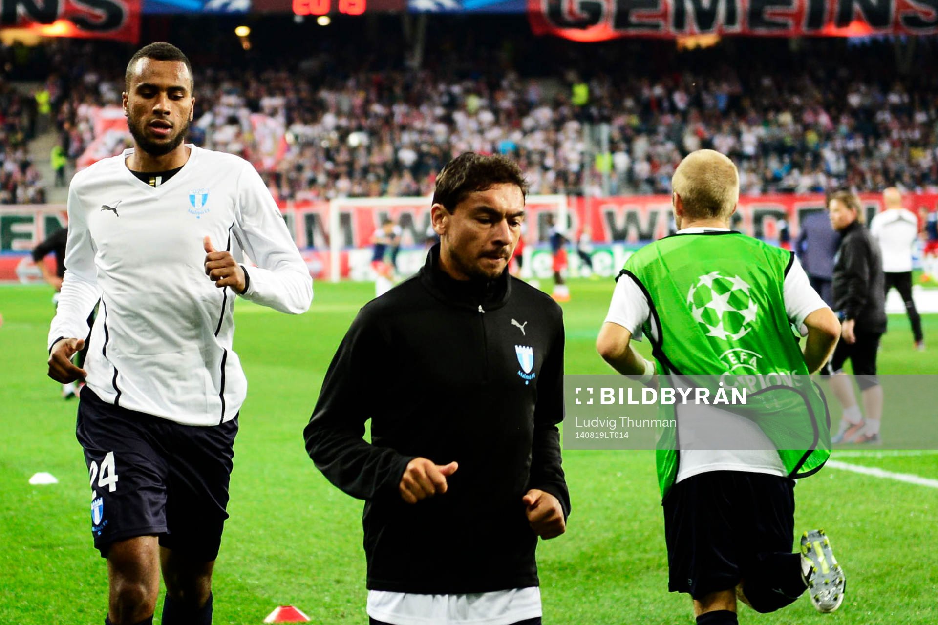 Malmö FFs Isaac Kiese Thelin och Ricardo Ferreira Da Silva