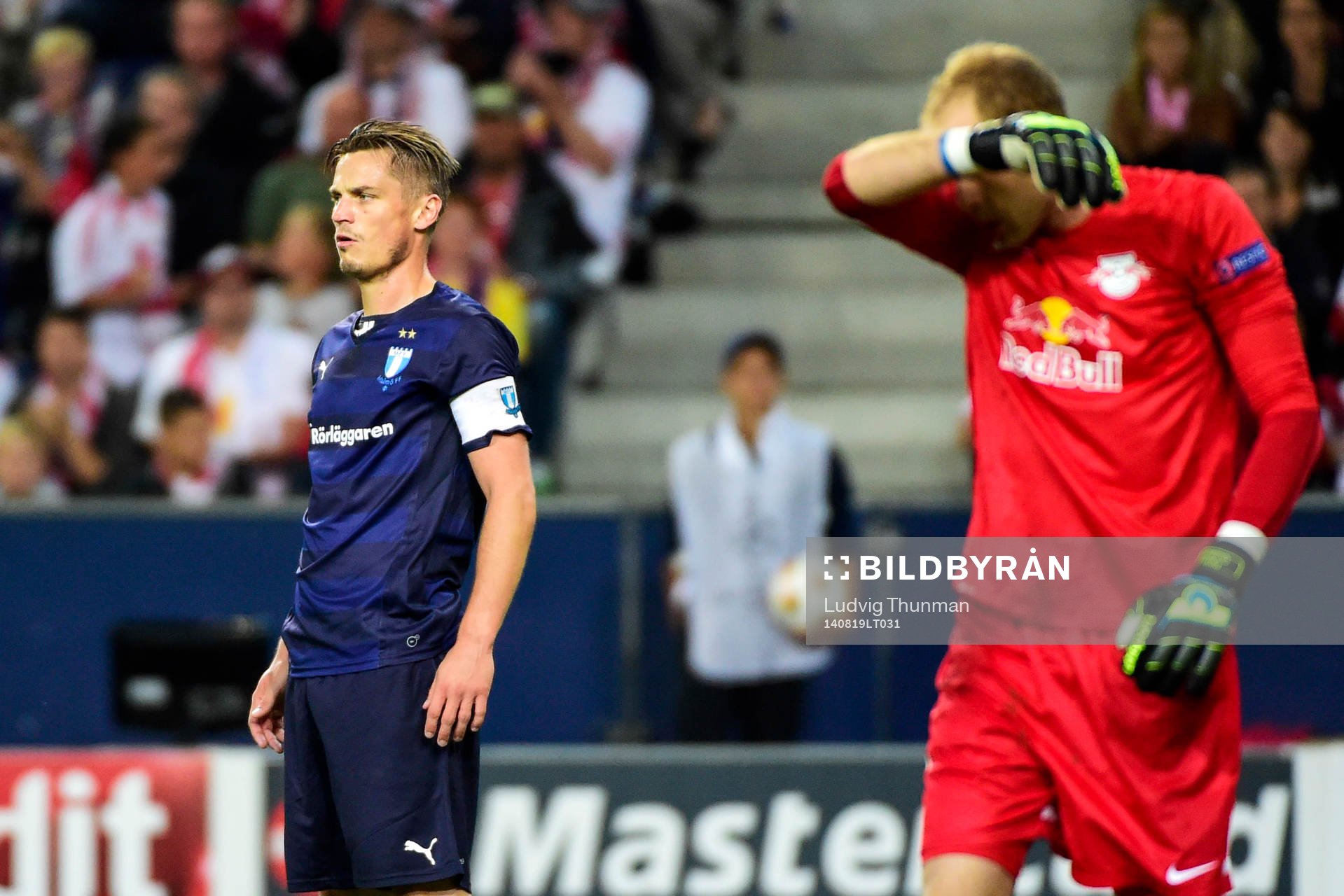 Malmö FFs Markus Rosenberg deppar