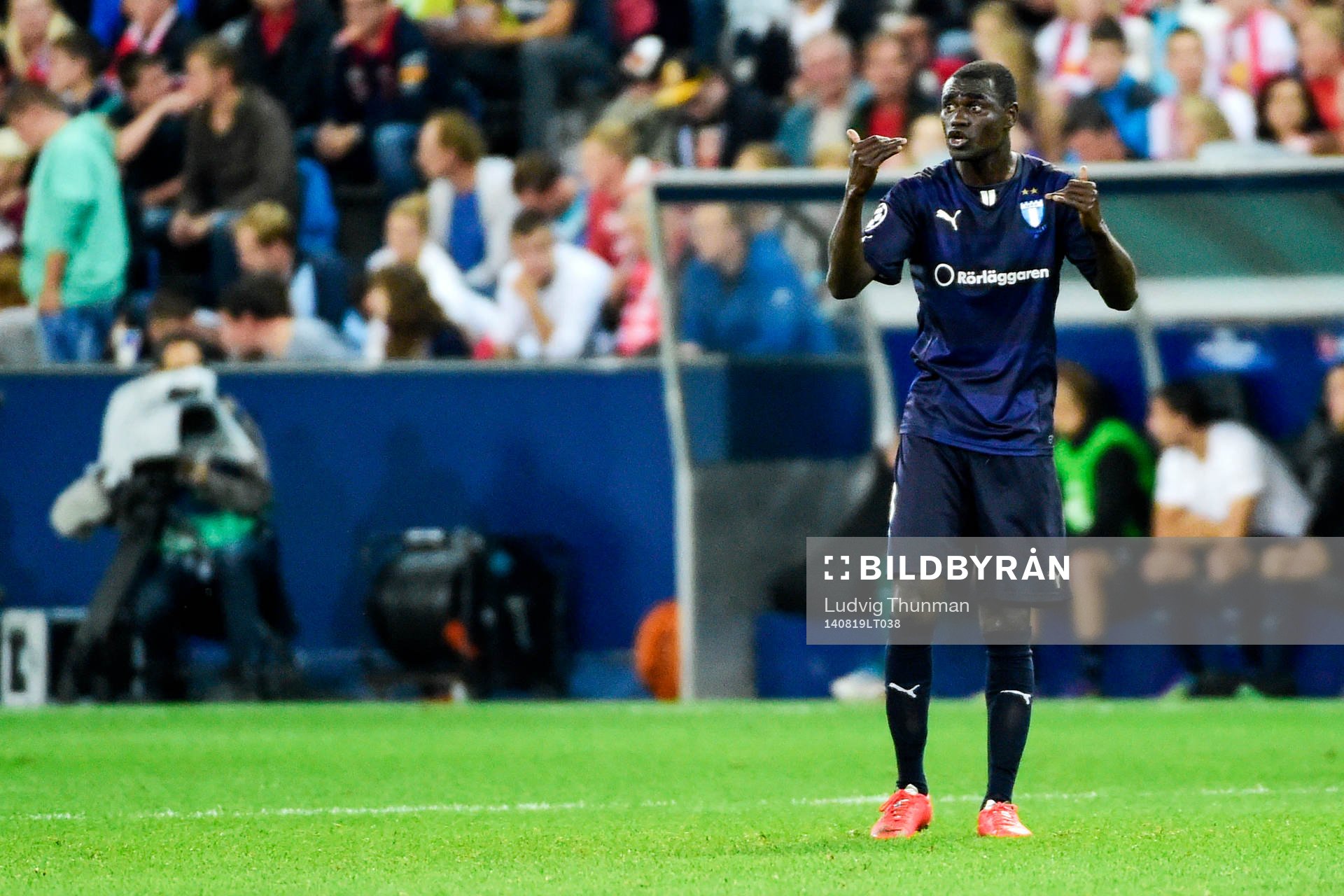 Malmö FFs Enock Kofi Adu