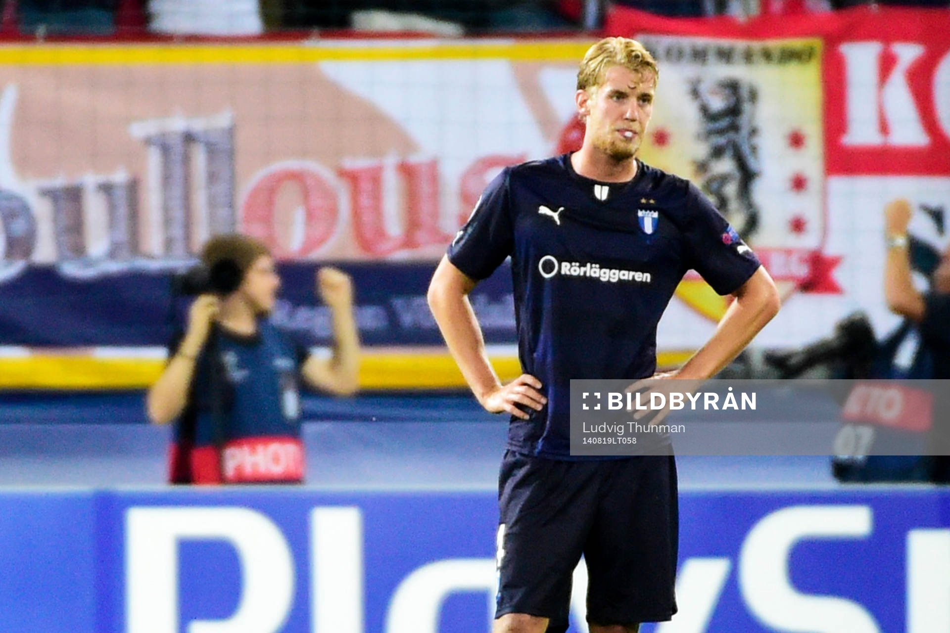 Malmö FFs Filip Helander deppar