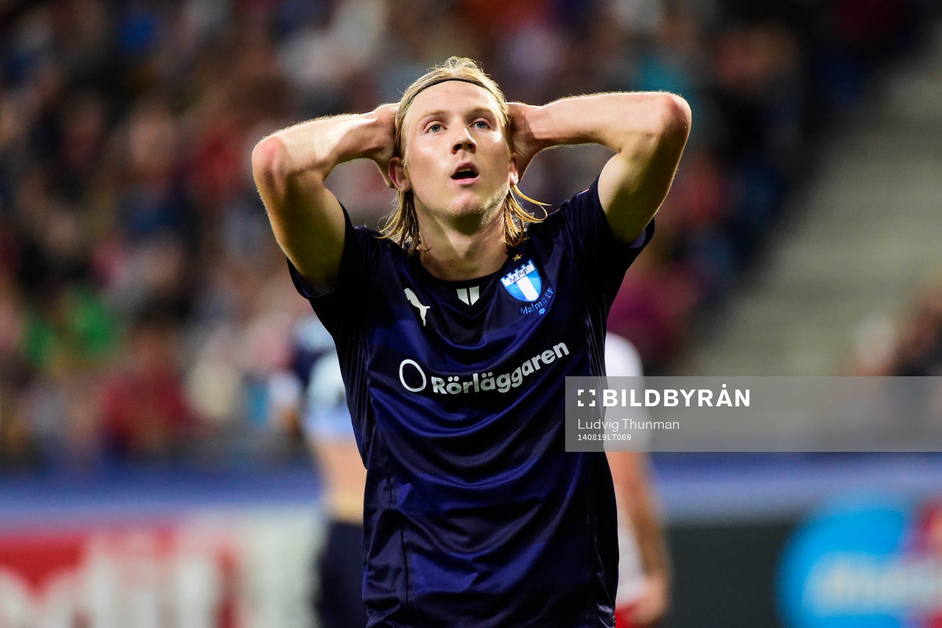 Malmö FFs Simon Kroon deppar