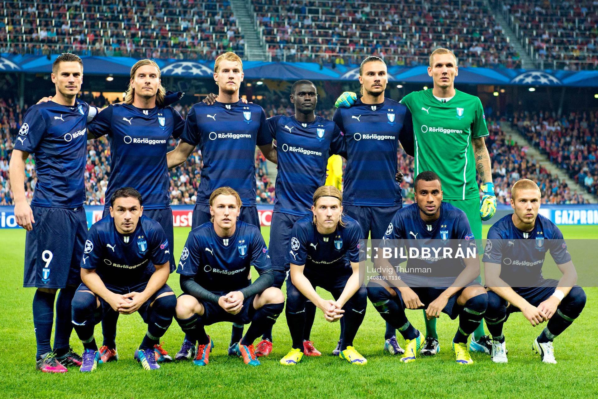 Markus Rosenberg, Markus Halsti, Filip Helander, Enock Kofi