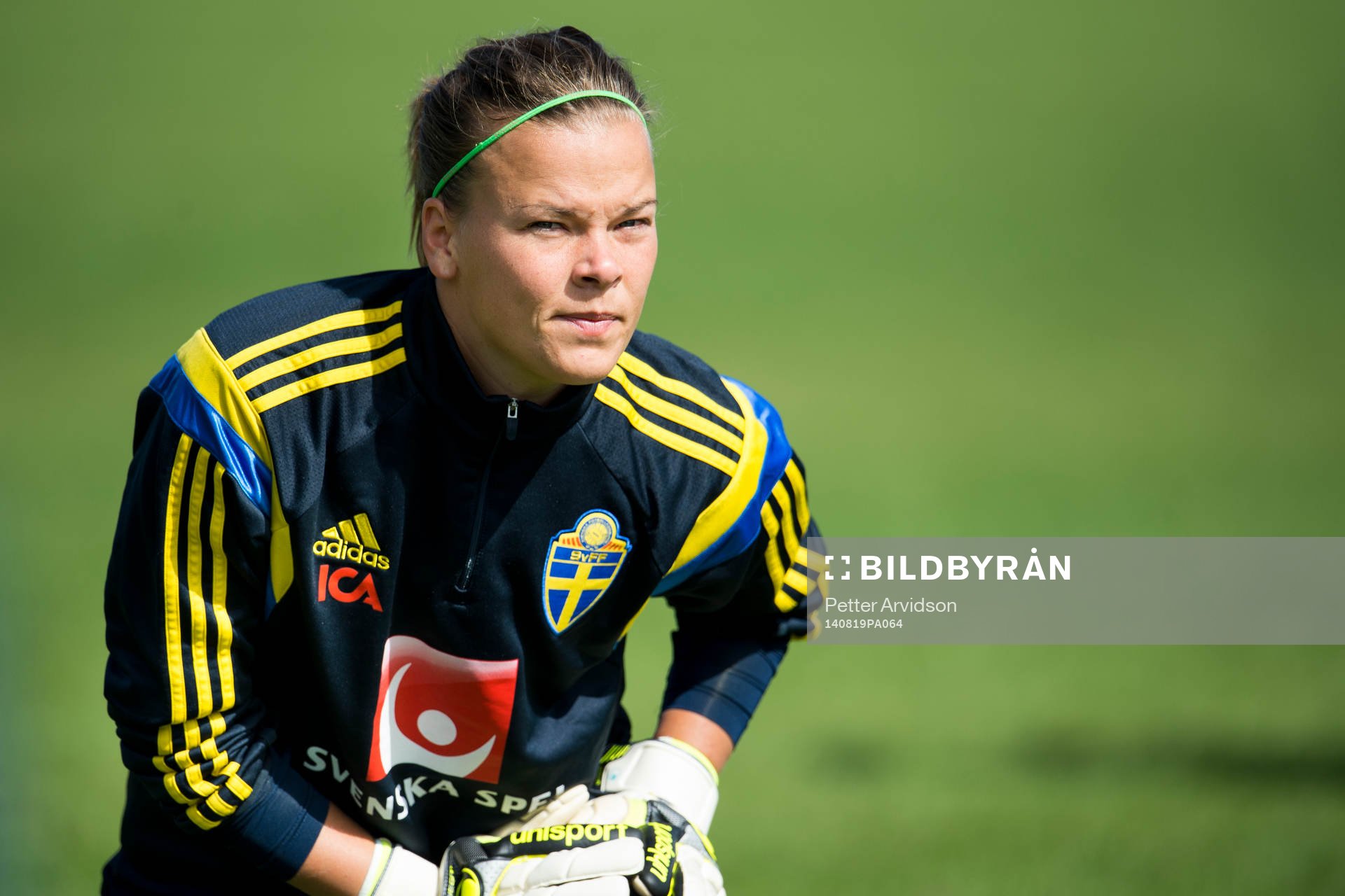 Sveriges målvakt Stephanie Öhrström