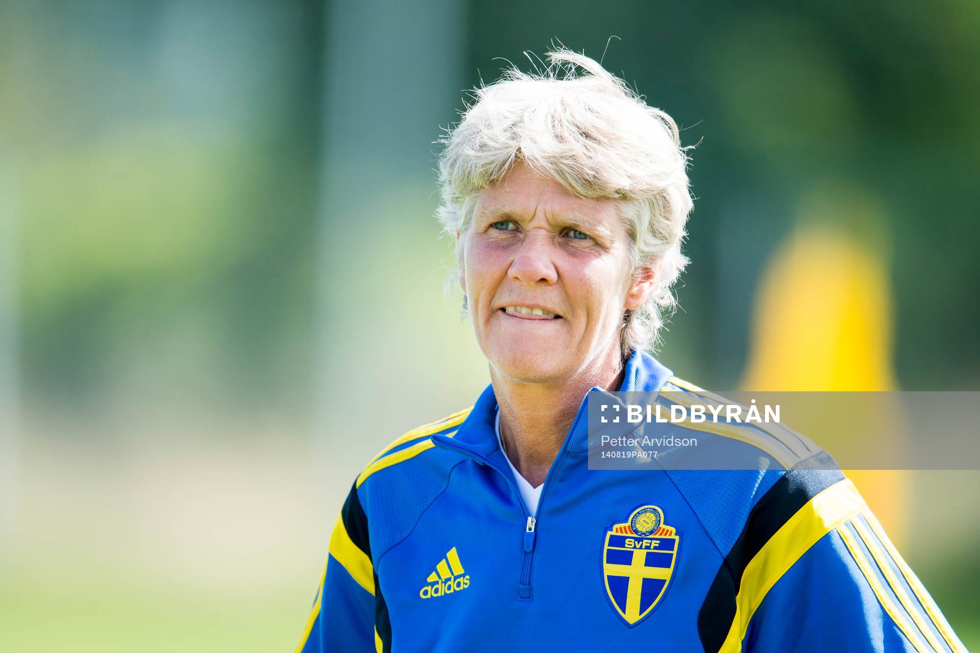 Sveriges förbundskapten Pia Sundhage