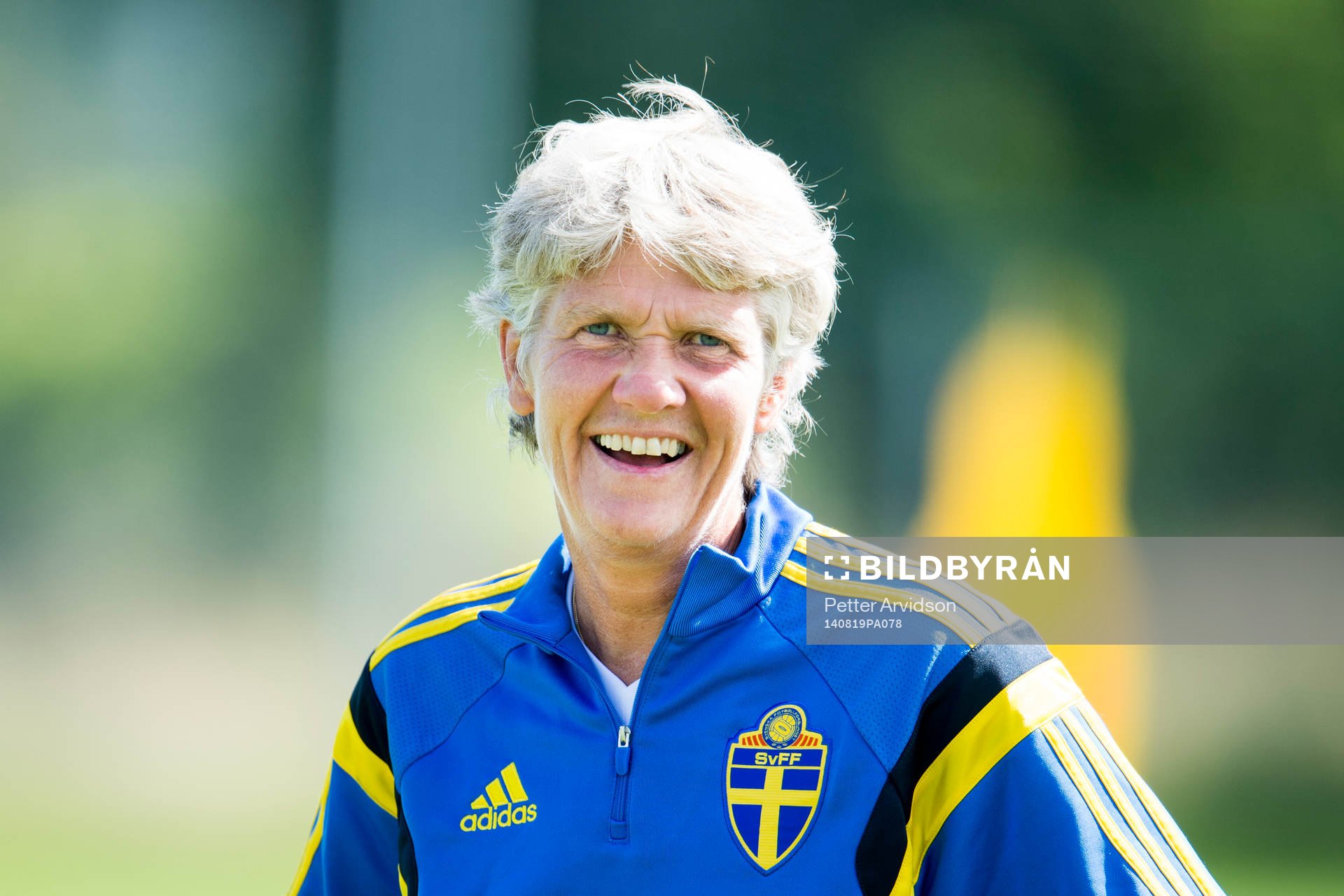 Sveriges förbundskapten Pia Sundhage