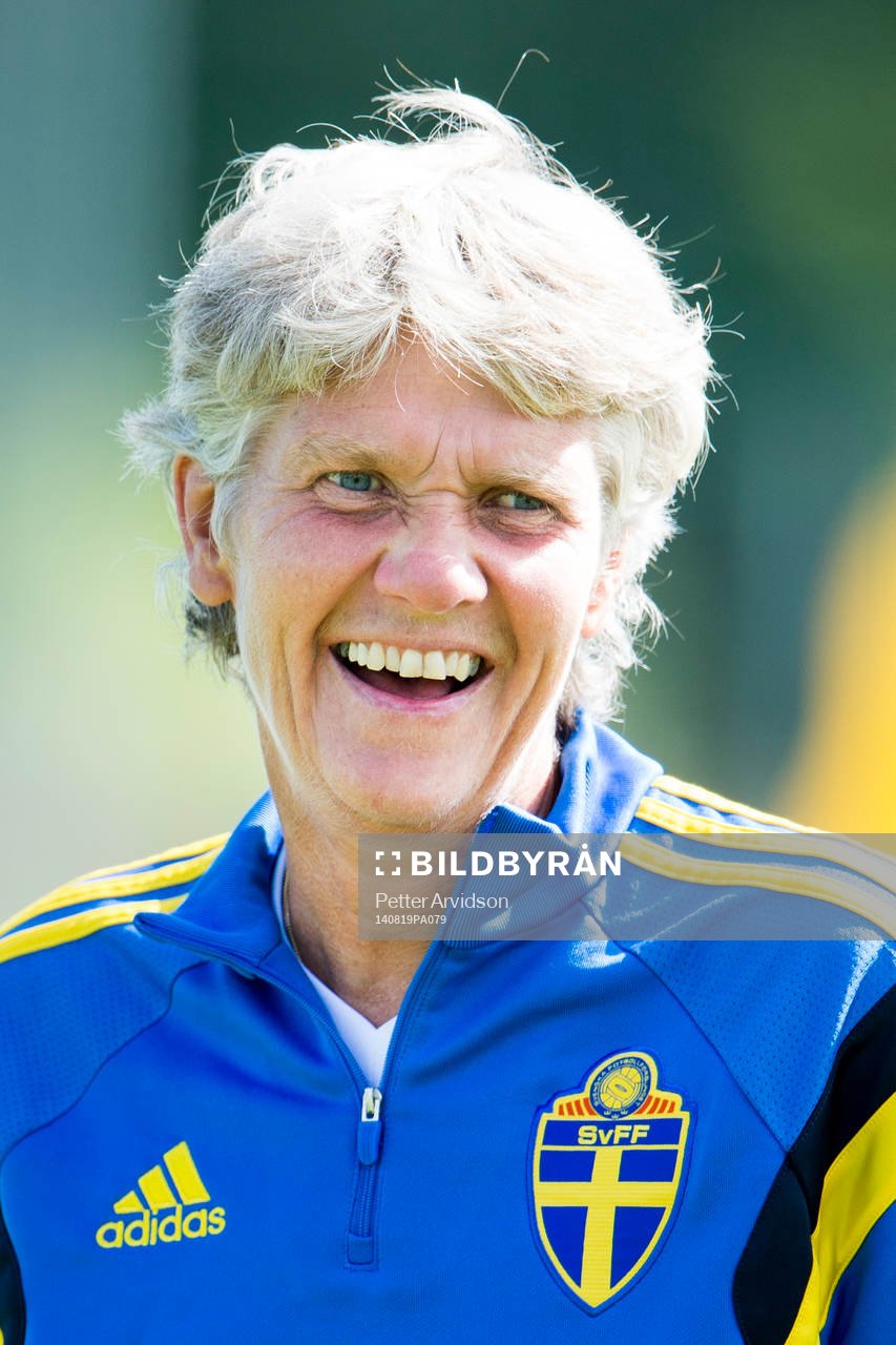Sveriges förbundskapten Pia Sundhage