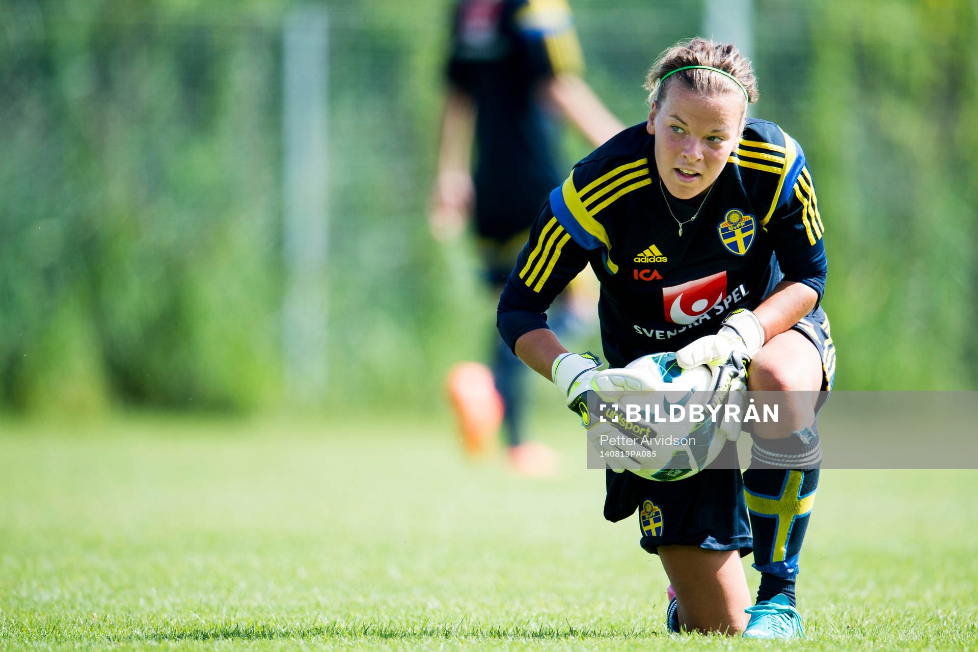 Sveriges målvakt Stephanie Öhrström