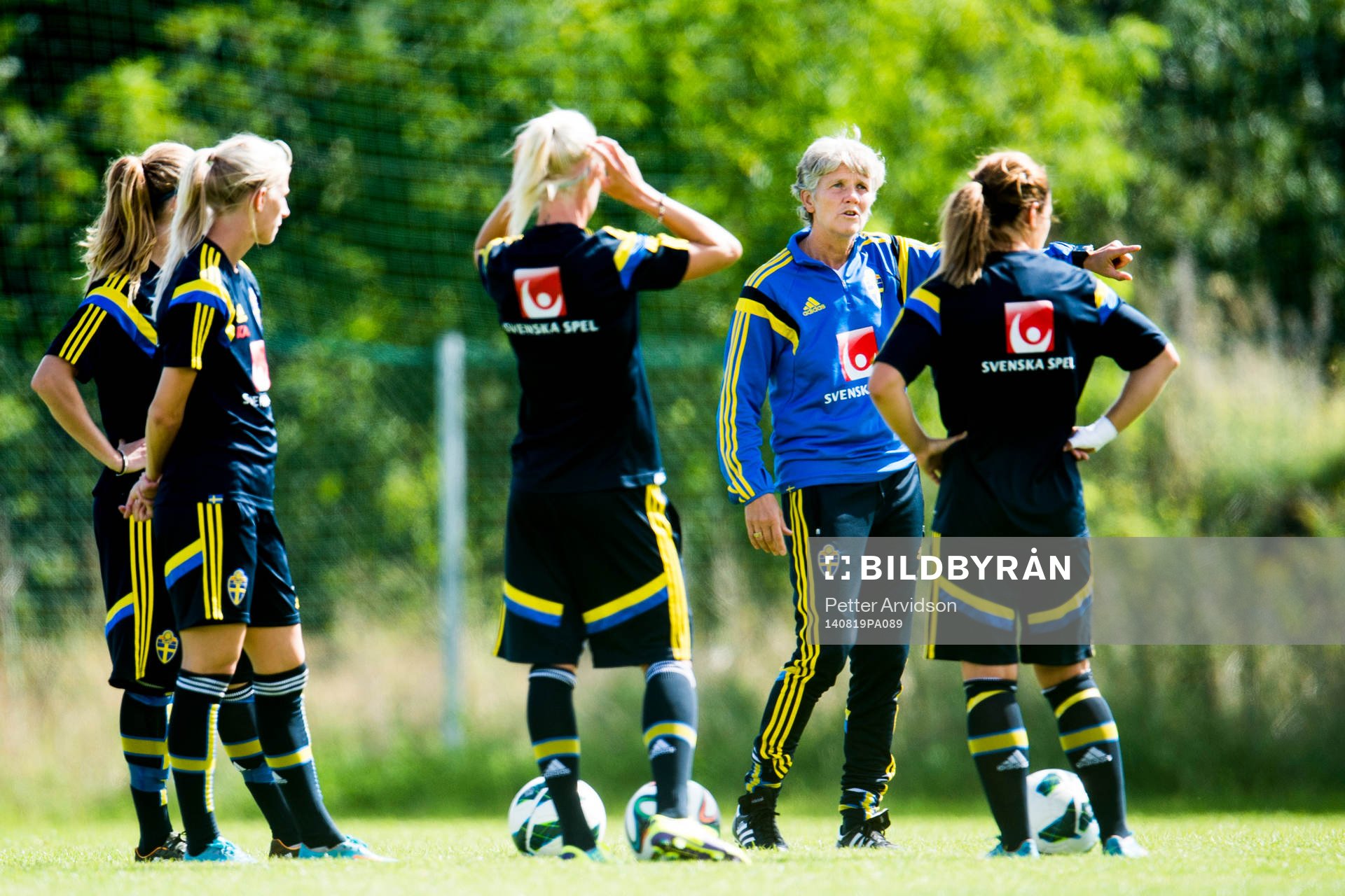 Sveriges förbundskapten Pia Sundhage