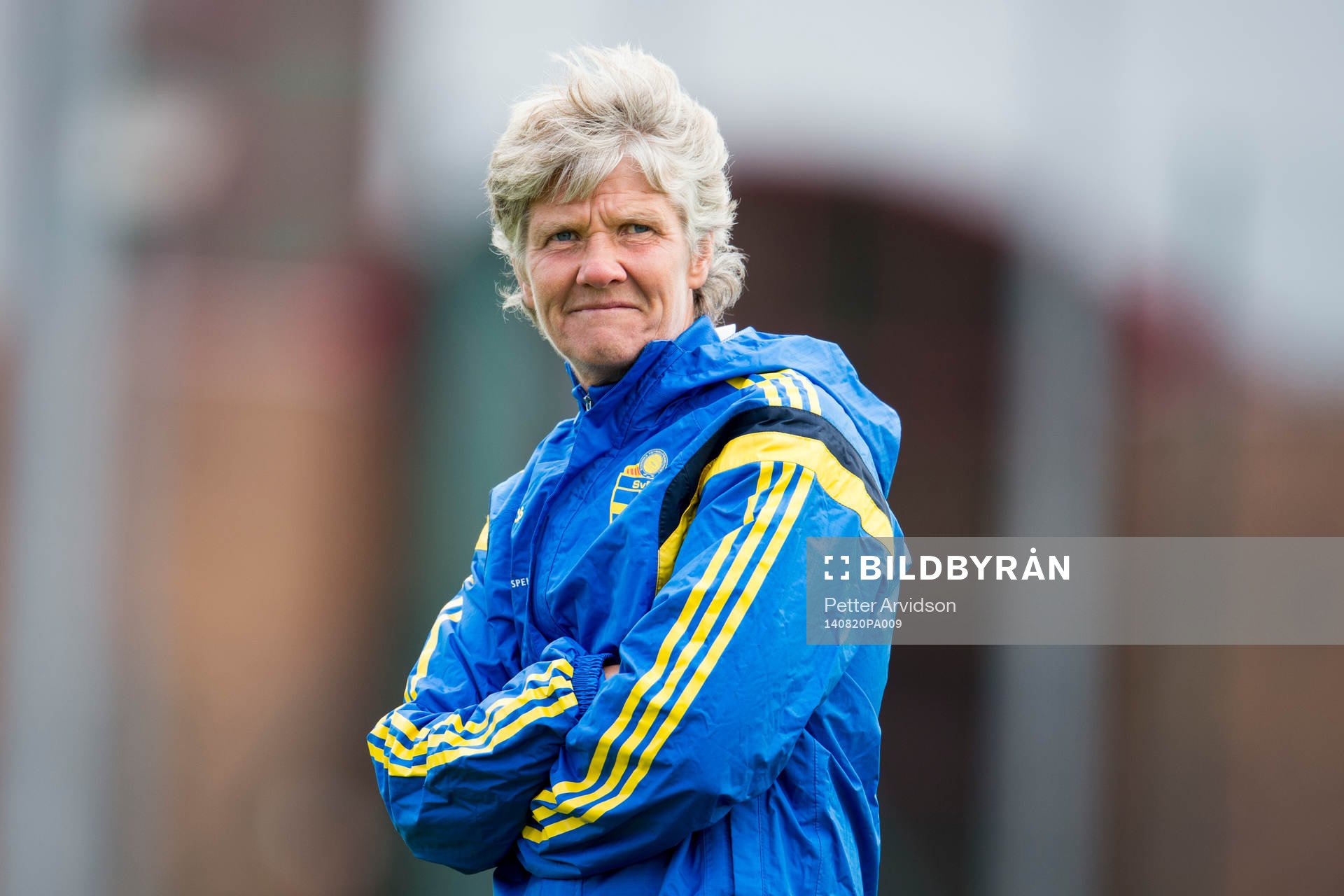 Sveriges förbundskapten Pia Sundhage