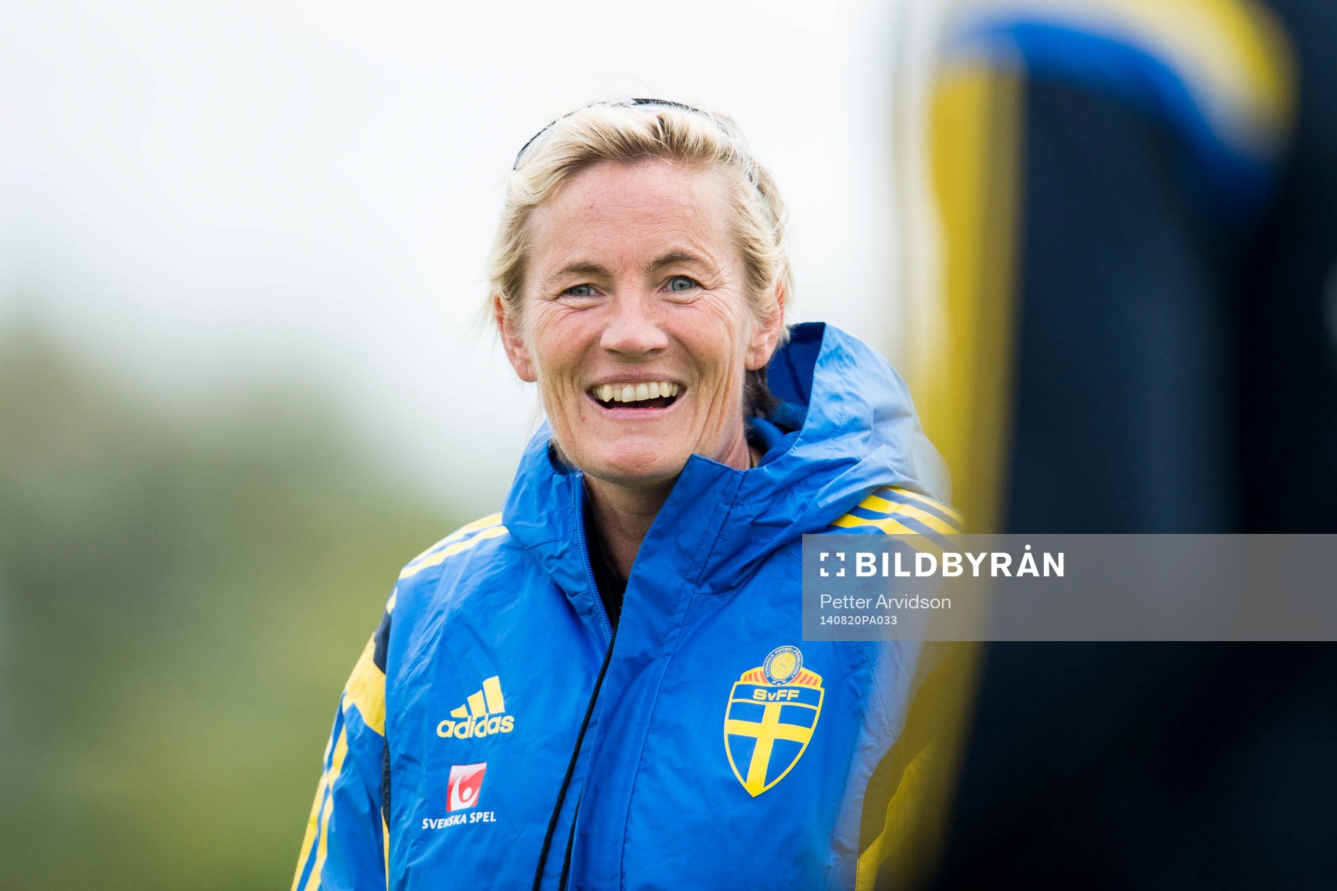 Sveriges assisterande förbundskapten Lilie Persson