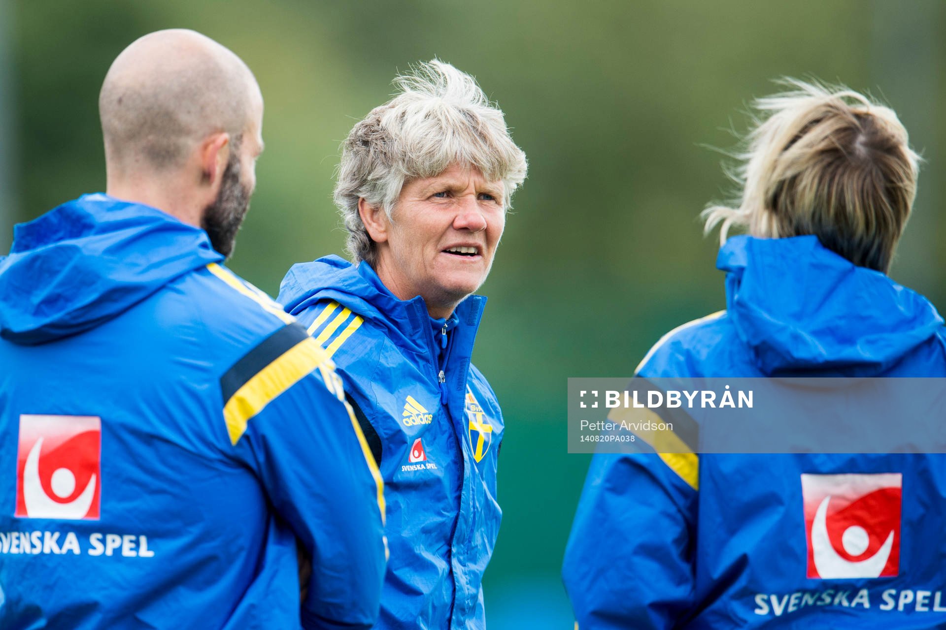 Sveriges förbundskapten Pia Sundhage