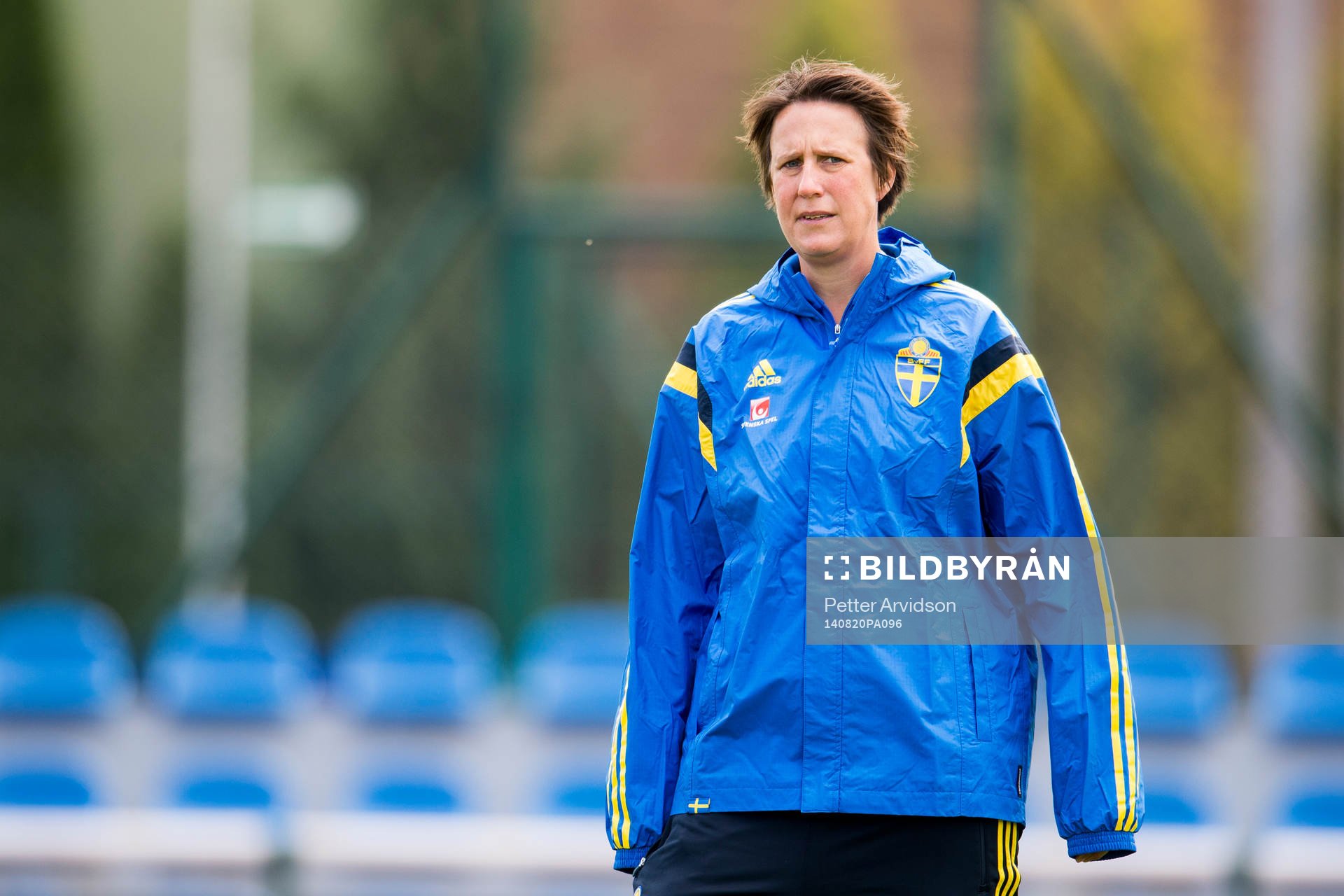 Sveriges materialansvarig Jessica Karlsson