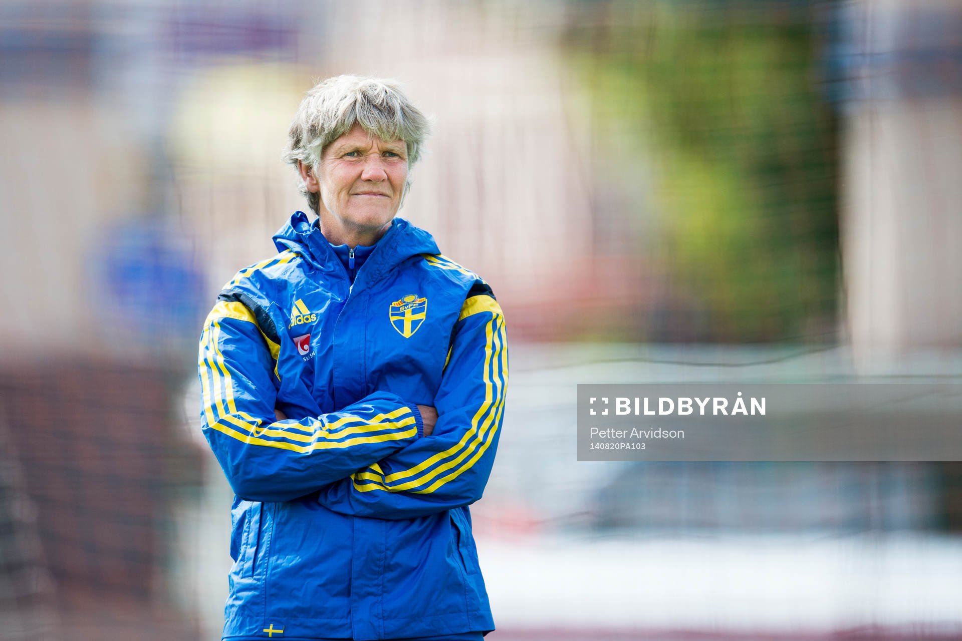 Sveriges förbundskapten Pia Sundhage
