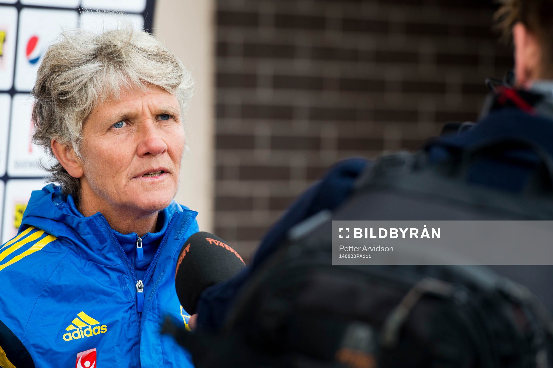 Sveriges förbundskapten Pia Sundhage
