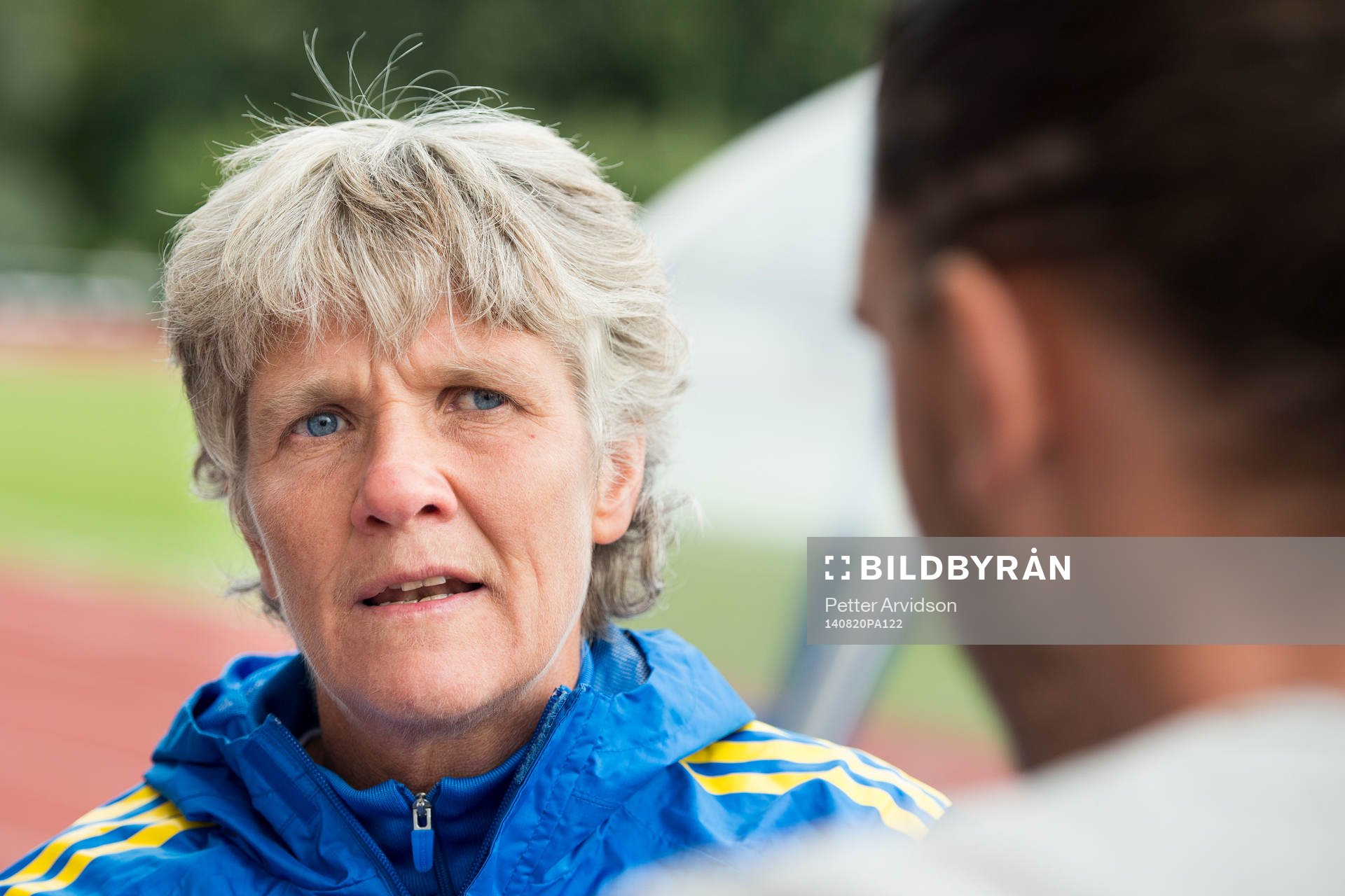 Sveriges förbundskapten Pia Sundhage