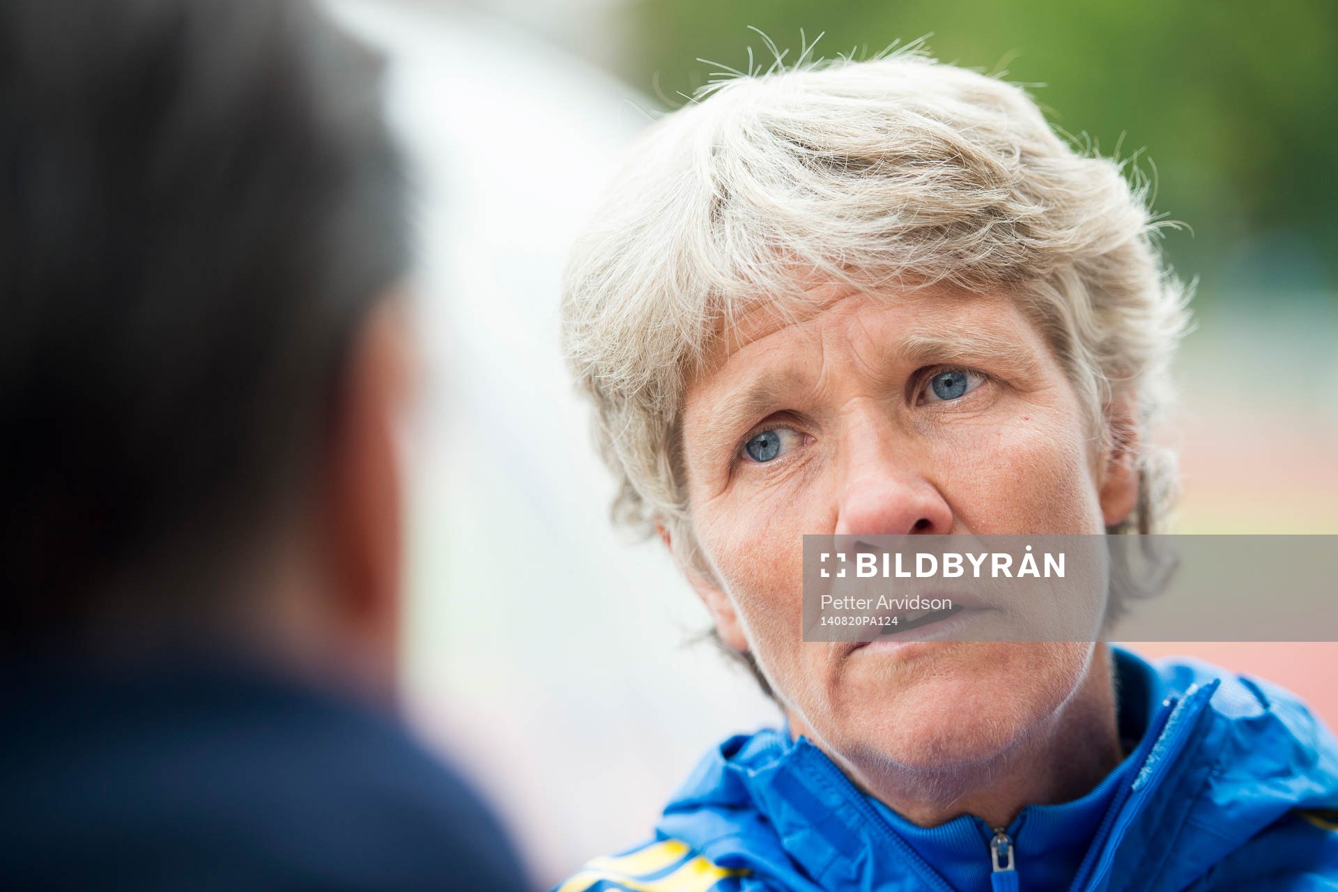 Sveriges förbundskapten Pia Sundhage