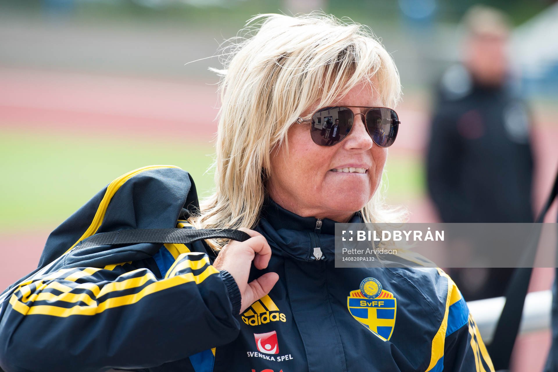 Sveriges landslagschef Marika Domanski