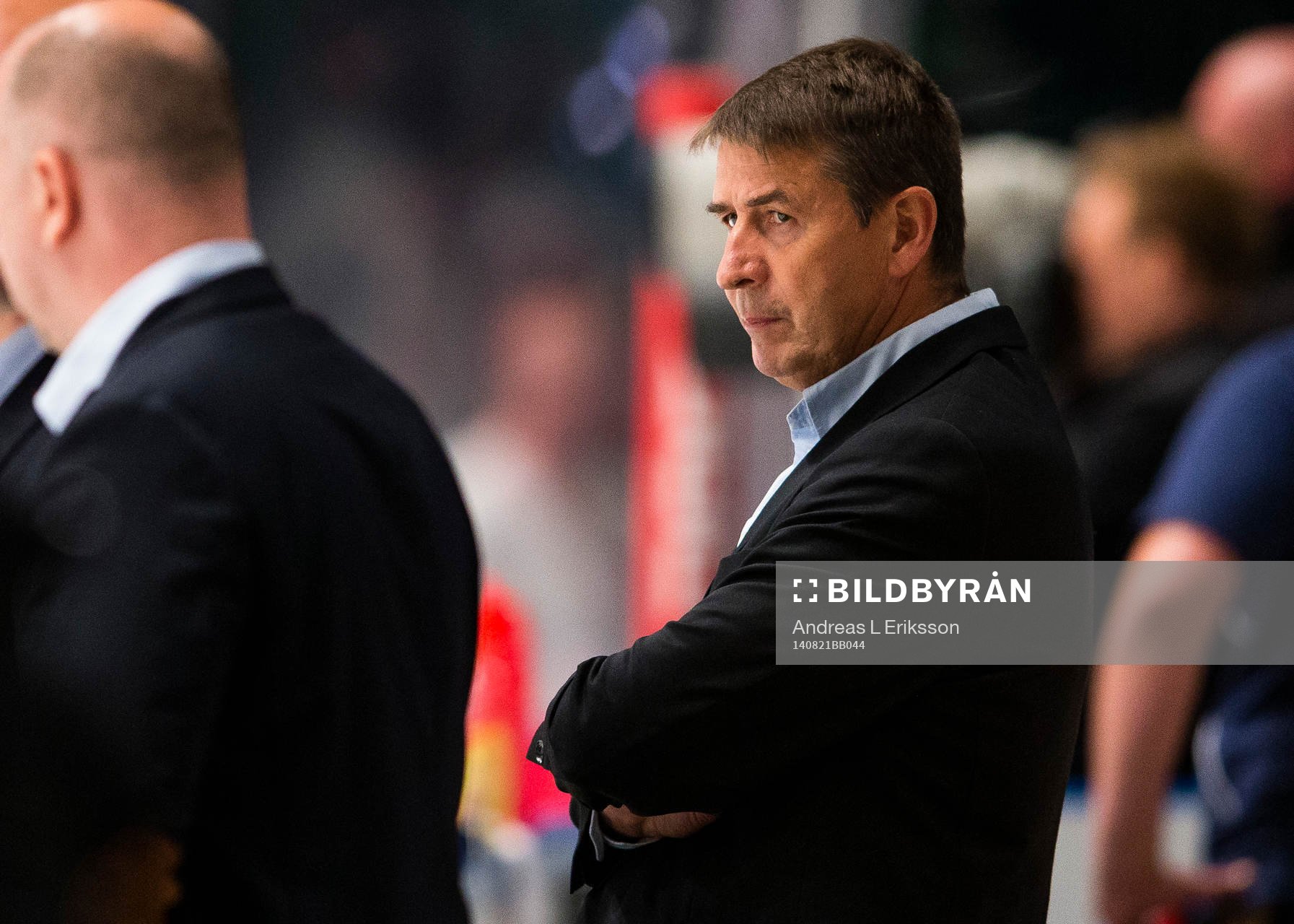 Djurgårdens tränare Hans Särkijärvi innan