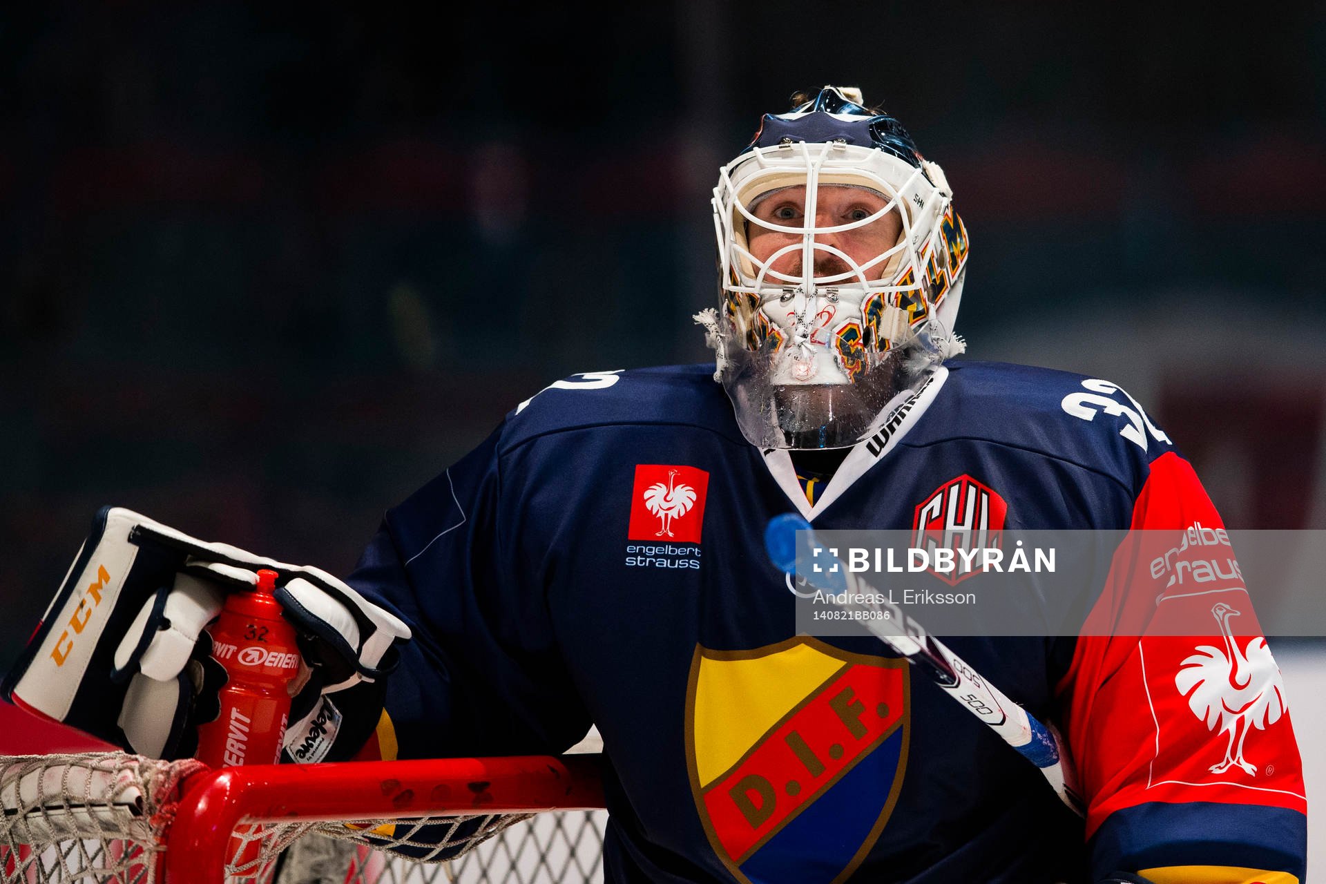 Djurgårdens målvakt Mikael Tellqvist