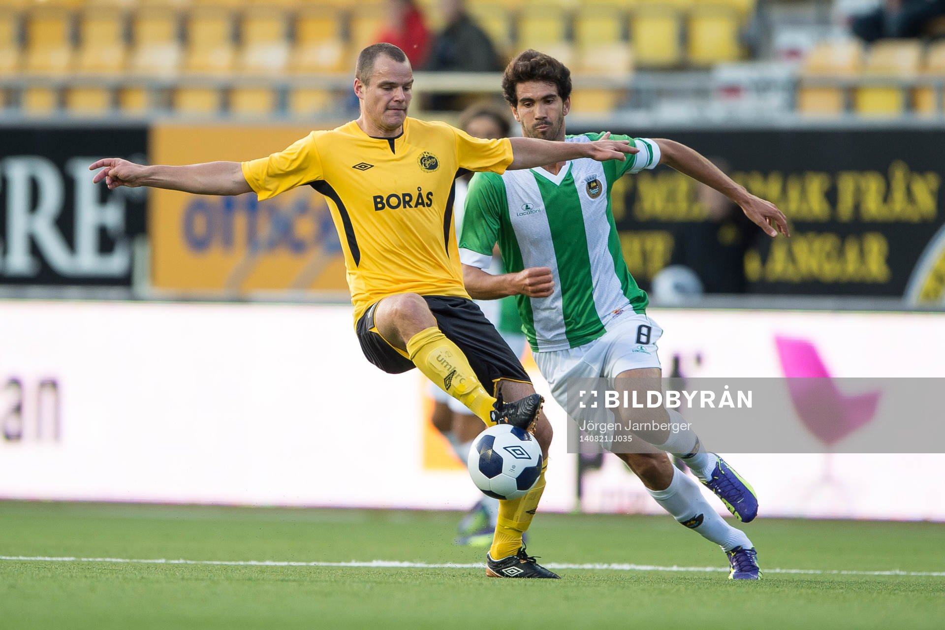 Elfsborgs Henning Hauger och Rio Aves Tarantini