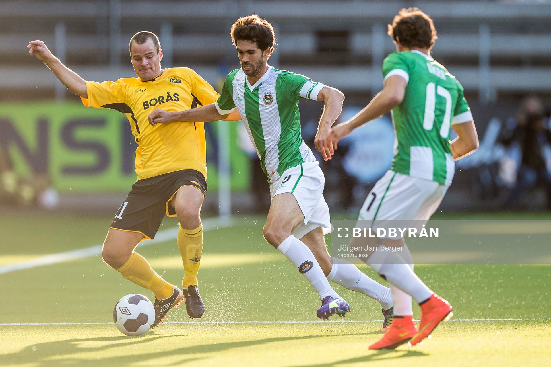 Elfsborgs Henning Hauger och Rio Aves Tarantini