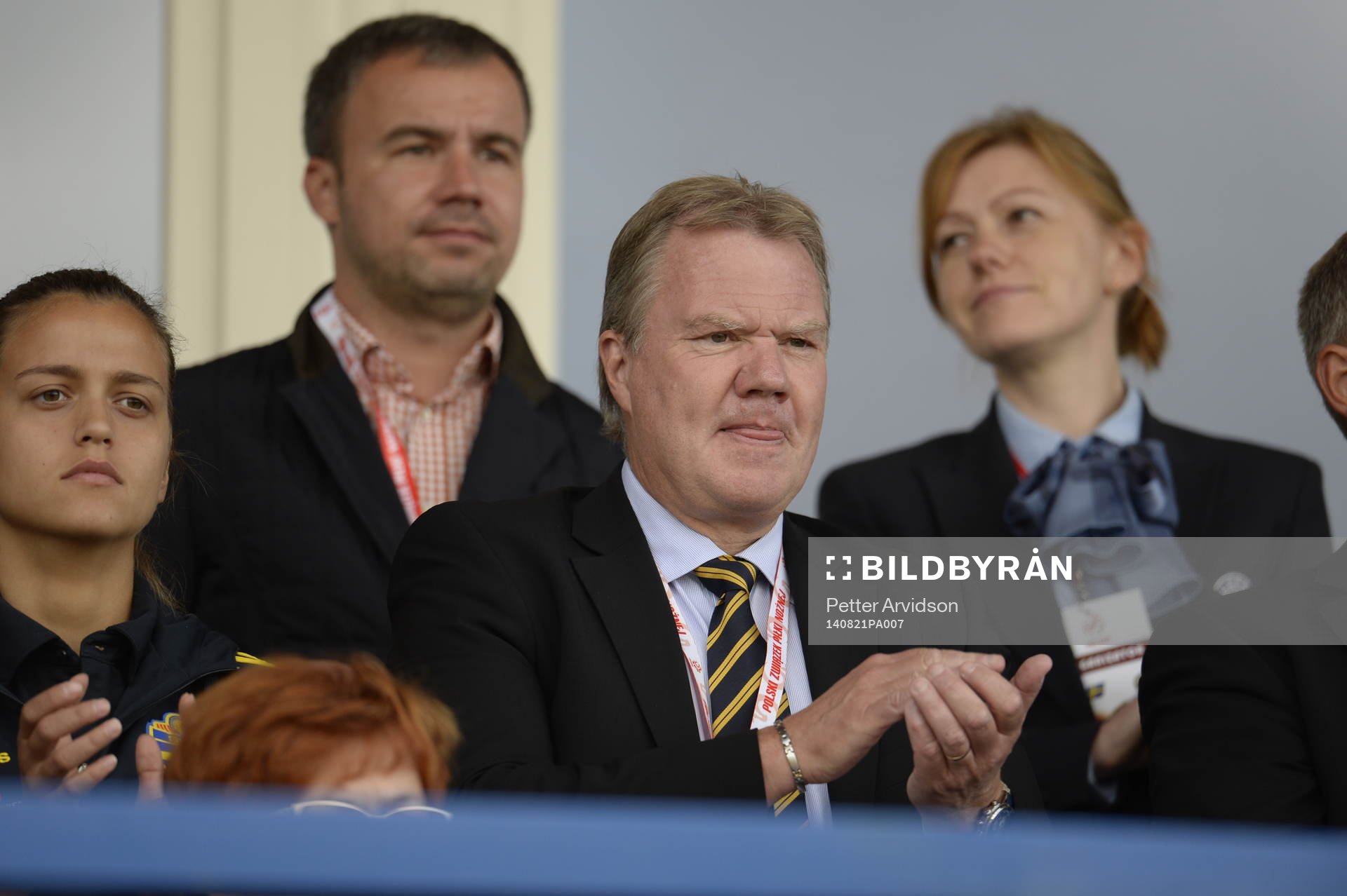 Svenska fotbollsförbundets ordförande Karl-Erik Nilsson