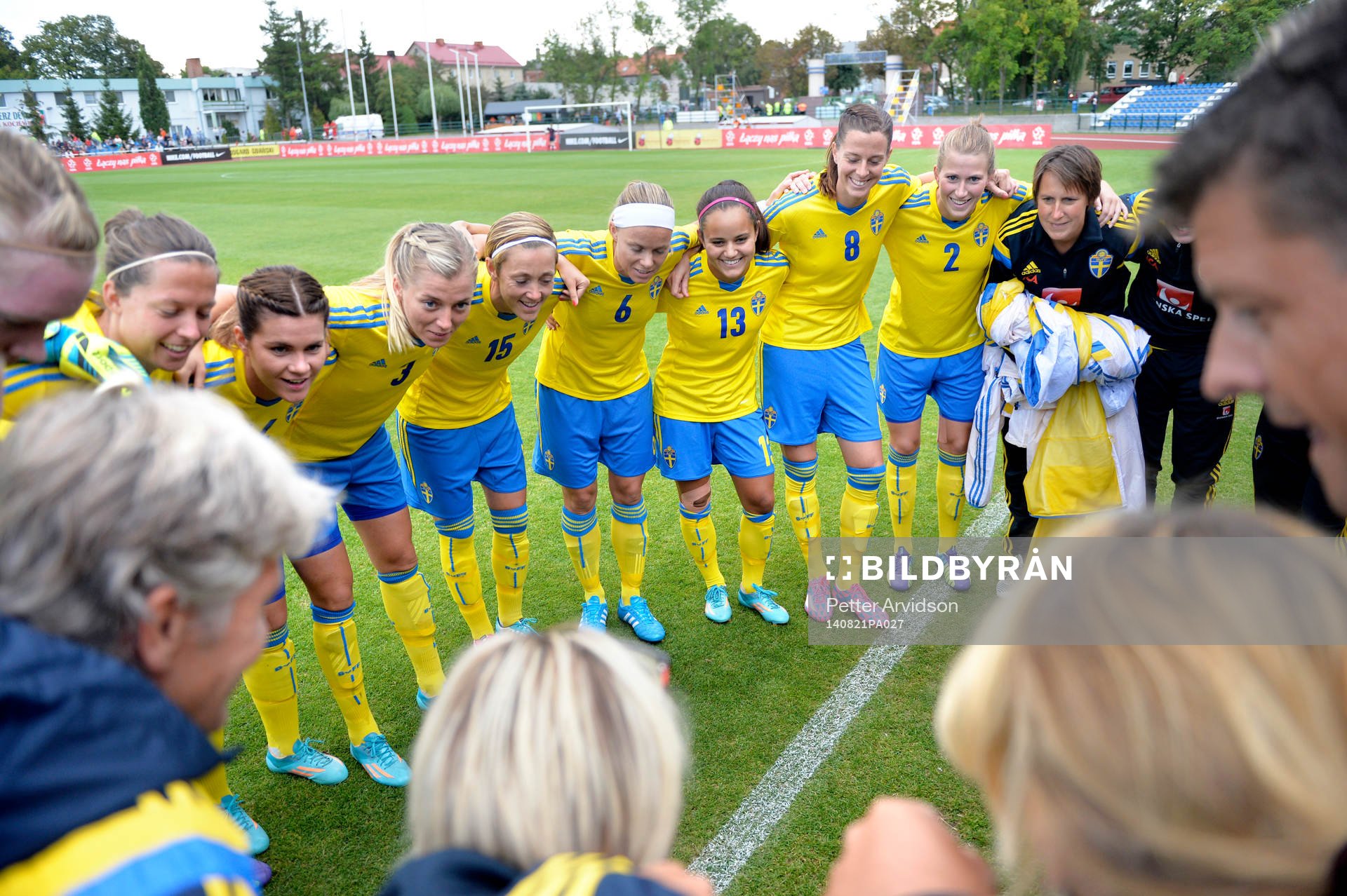 Sveriges spelare taggar upp