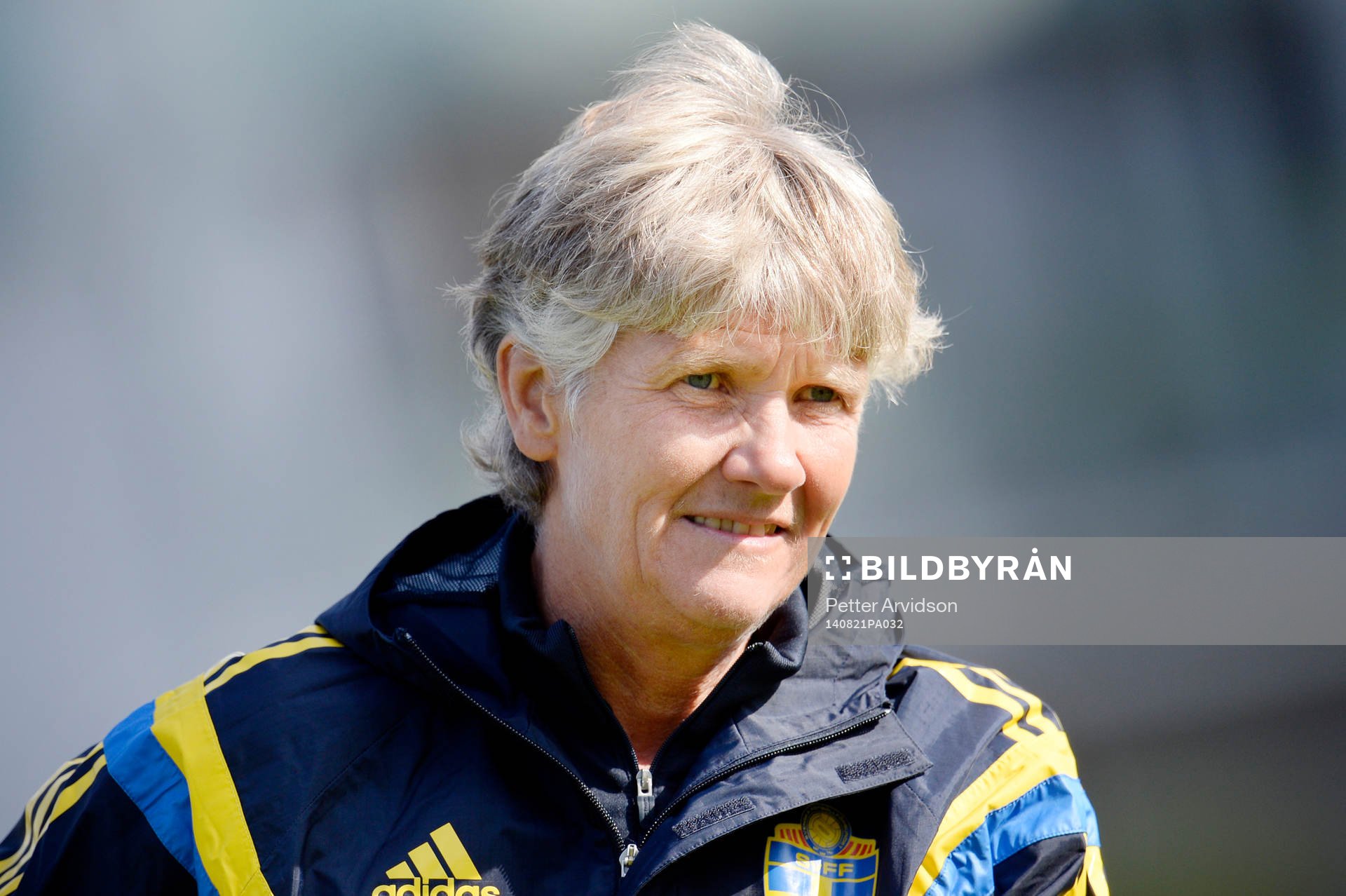 Sveriges förbundskapten Pia Sundhage