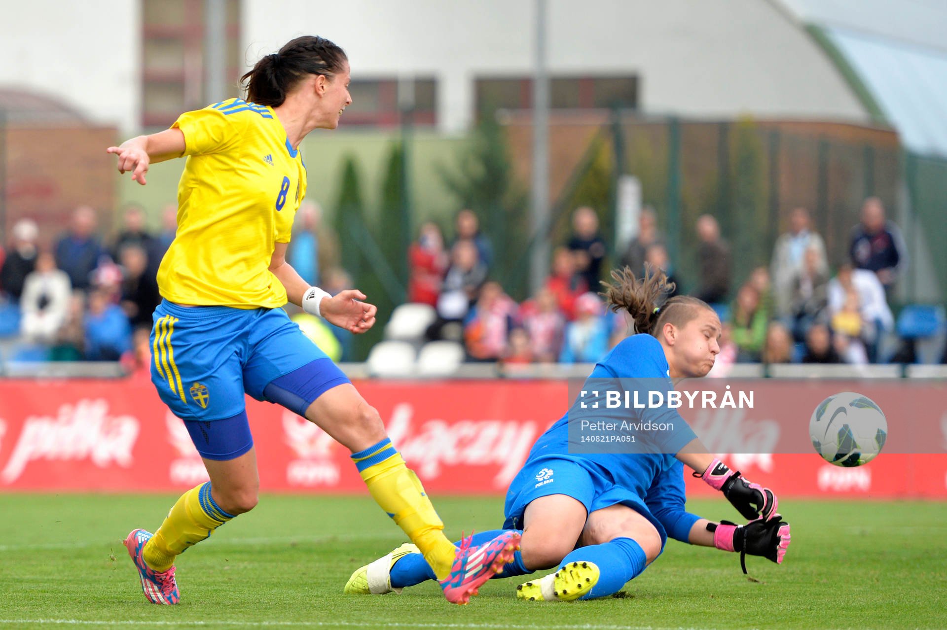 Sveriges Lotta Schelin gör 0-3