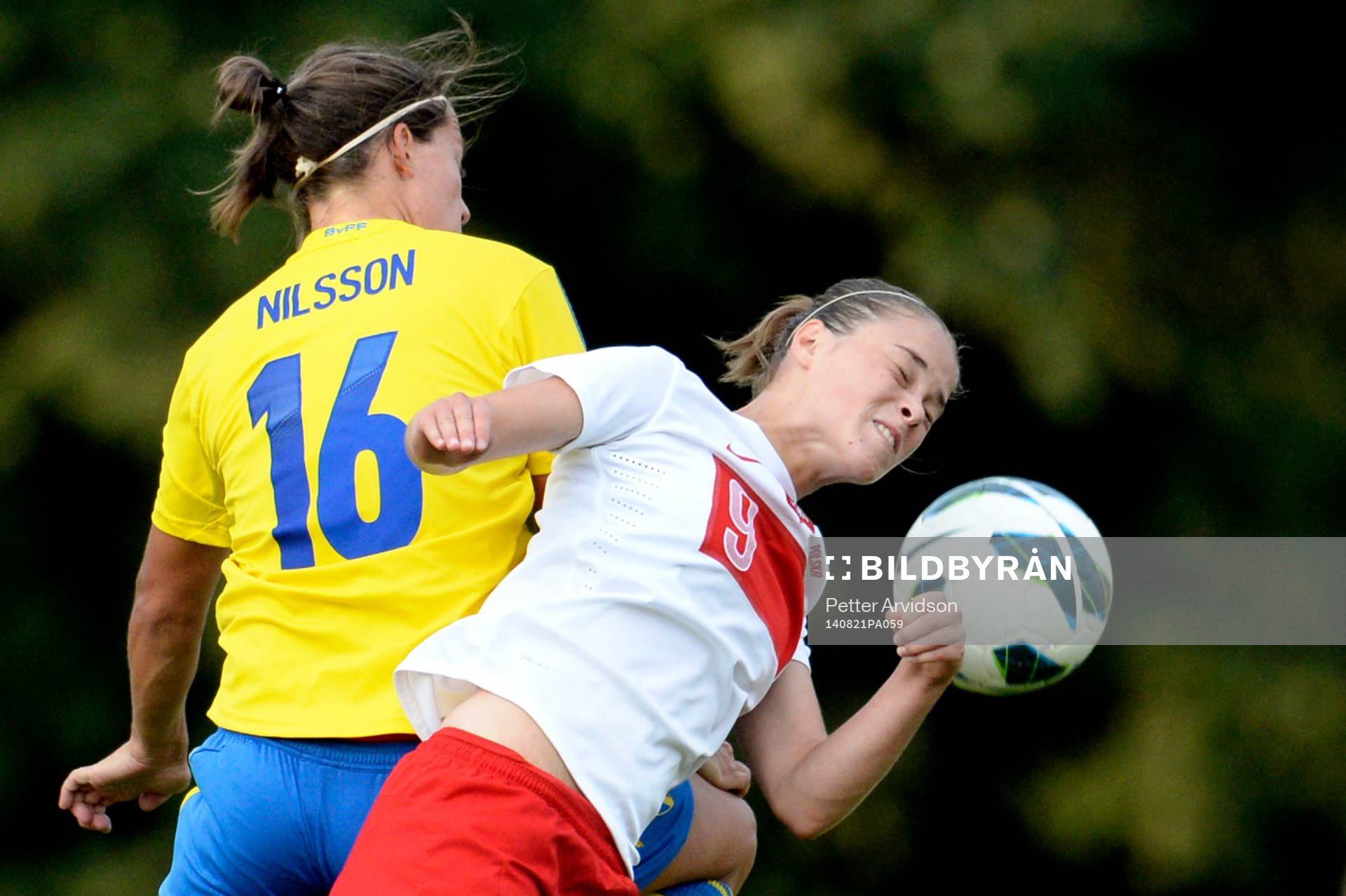 Sveriges Lina Nilsson i nickduell med Sveriges Lina Nilsson