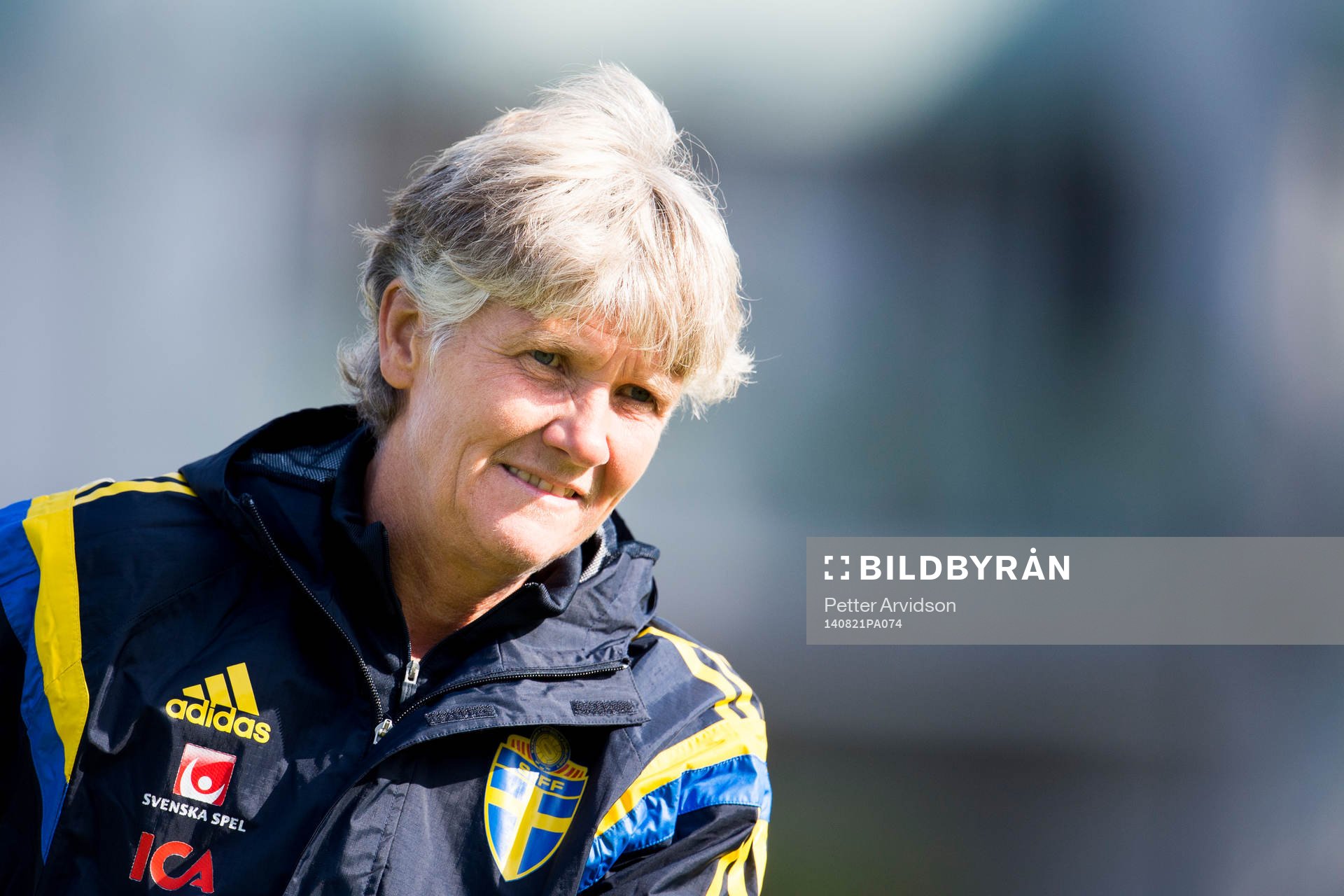 Sveriges förbundskapten Pia Sundhage