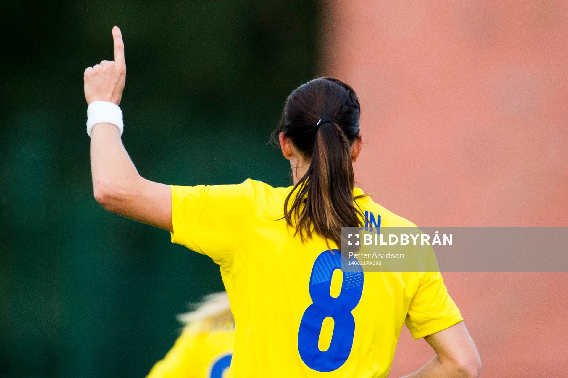 Sveriges Lotta Schelin jublar